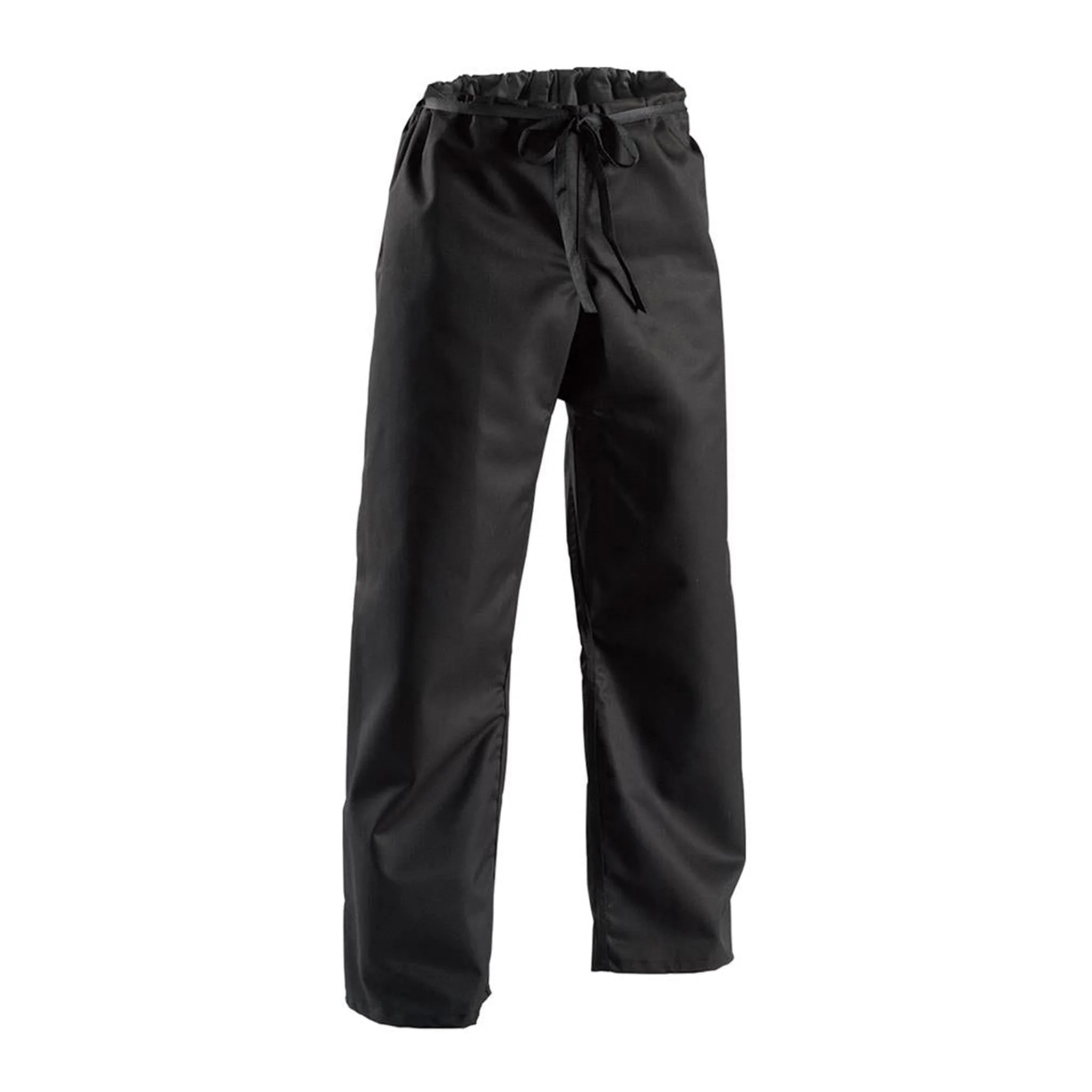 14 oz. Plain Black Heavy Weight Karate Uniform - Image 3