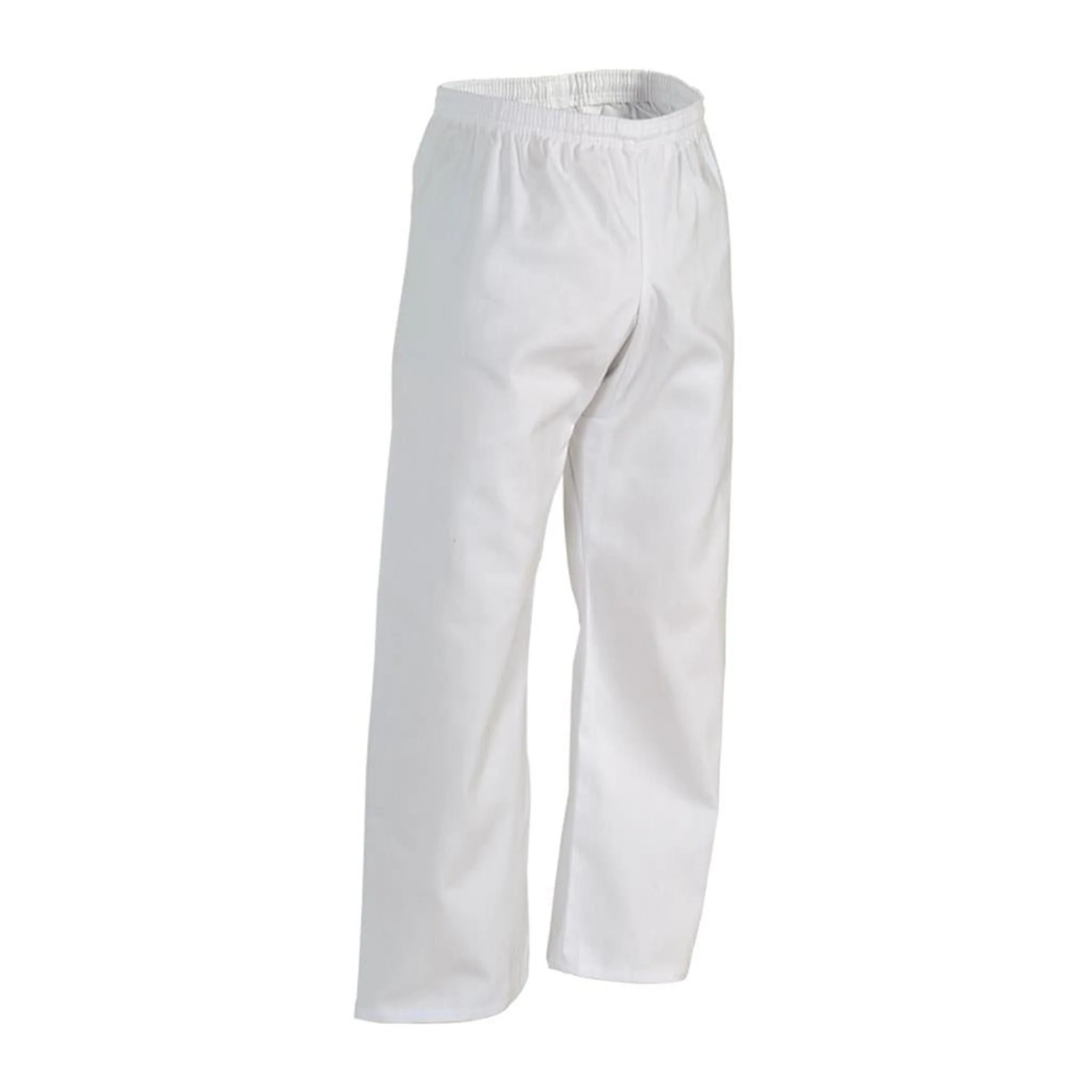 8 oz. Plain White Light Weight Karate Uniform - Image 3