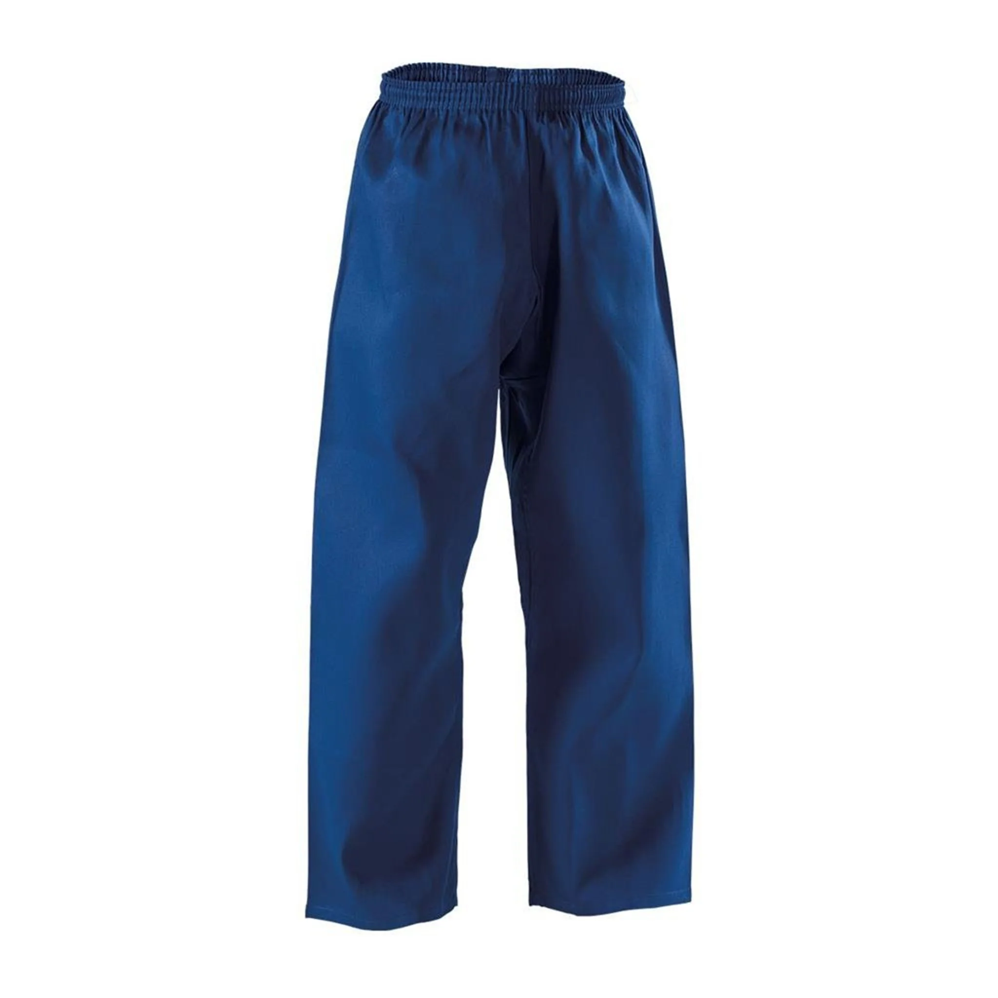 8 oz. Plain Blue Light Weight Karate Uniform - Image 3