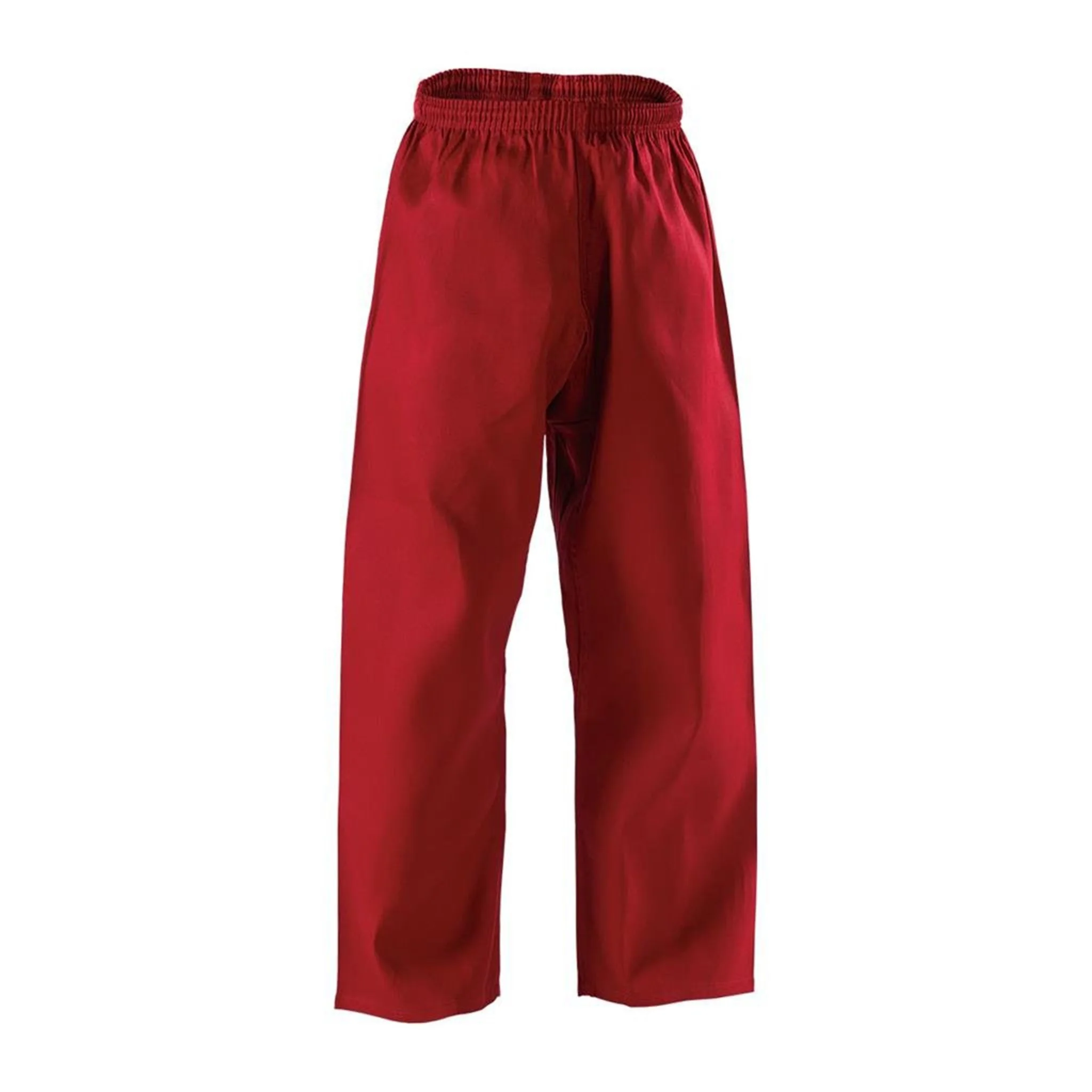 8 oz. Plain Red Light Weight Karate Uniform - Image 3