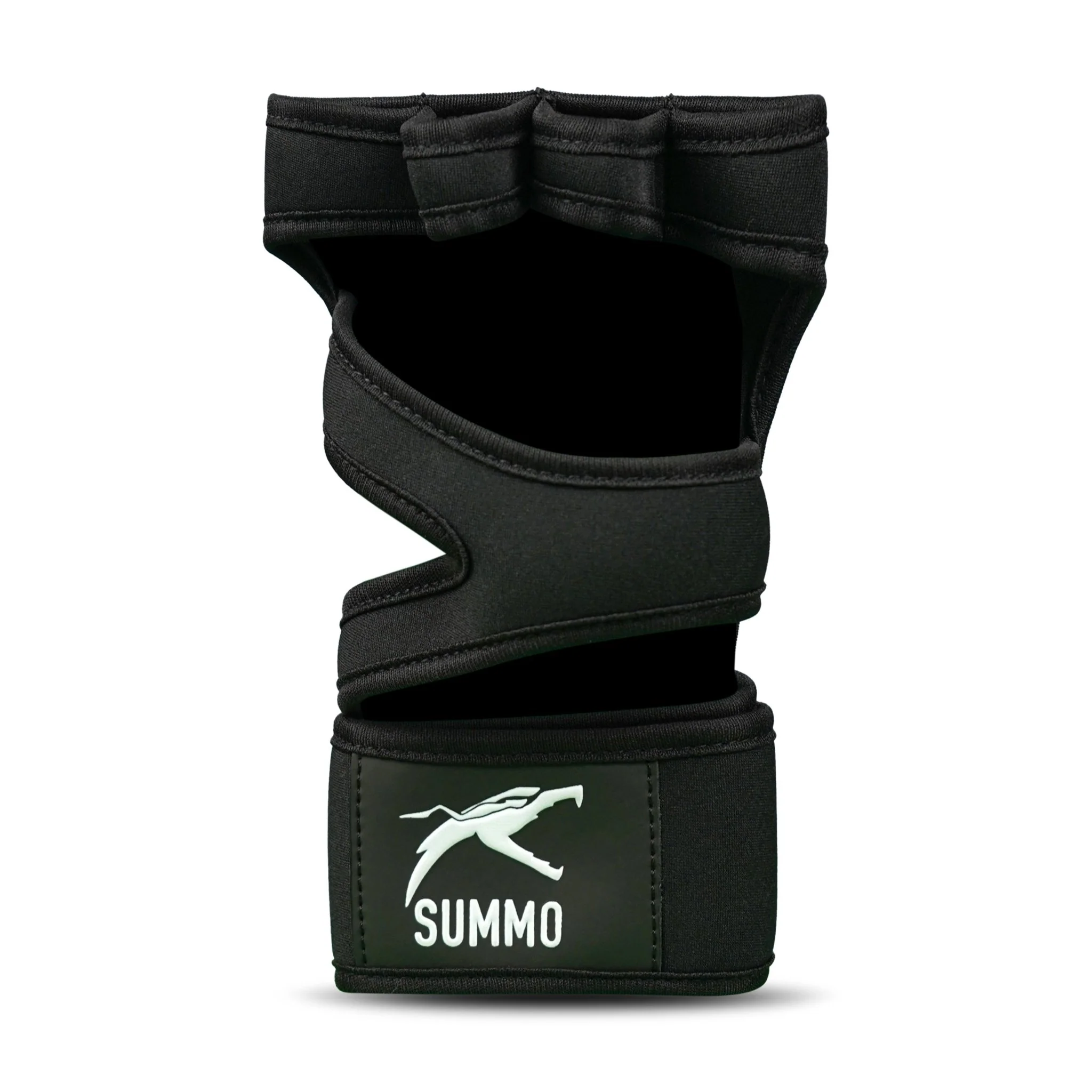Black Hex-Traction Weightlifting Grips - Image 3