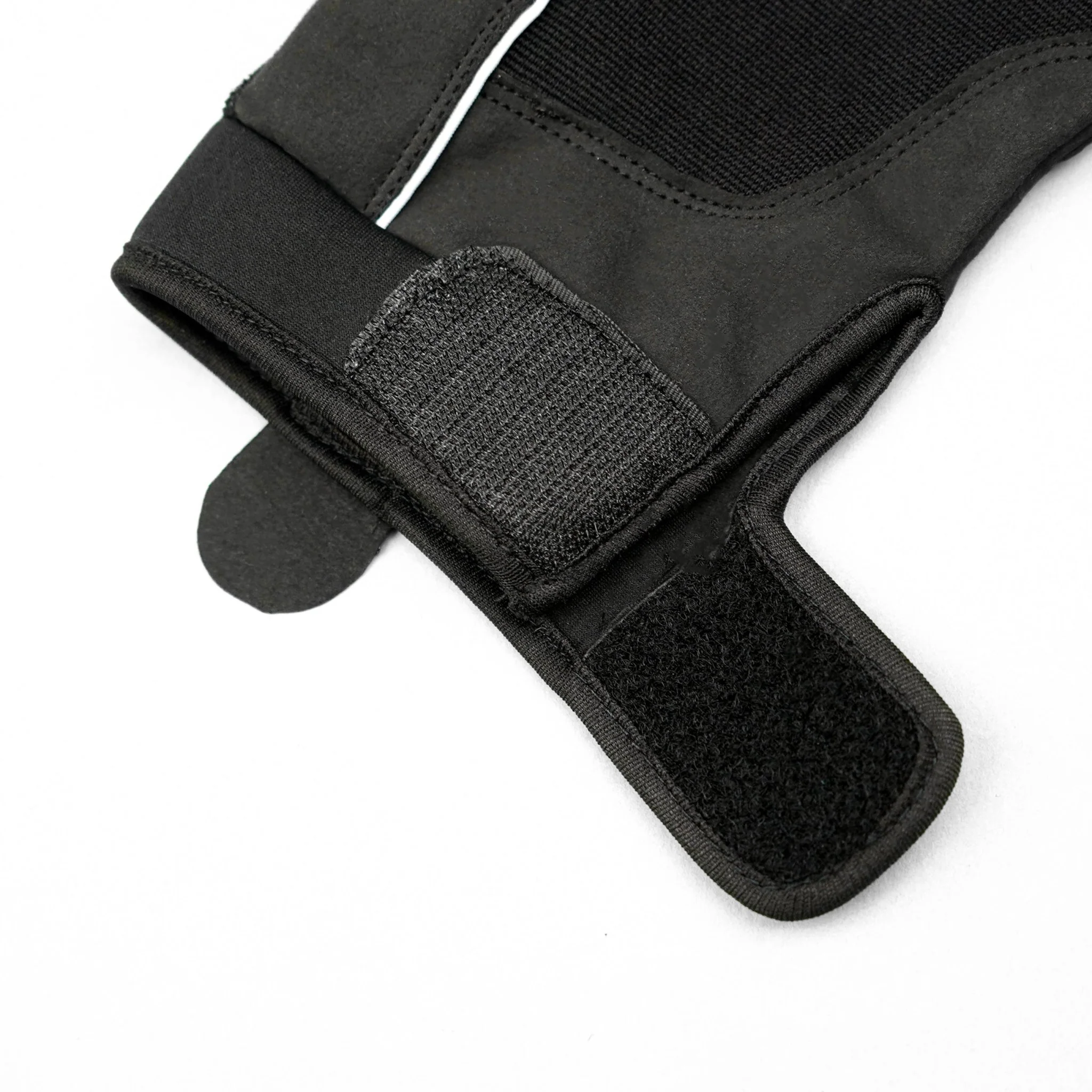 Black Suede Palm Weightlifting Gym Gloves - Image 6