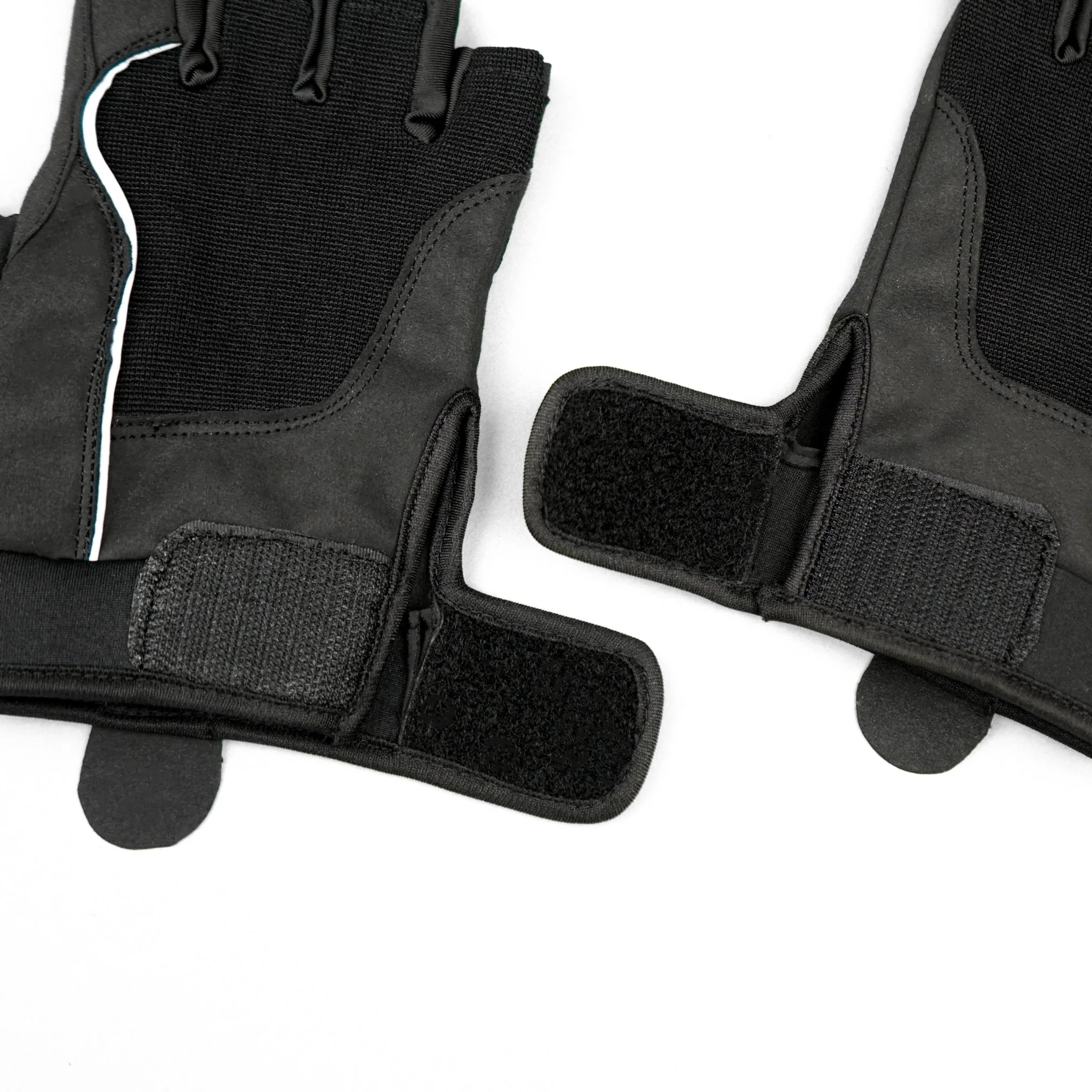 Black Suede Palm Weightlifting Gym Gloves - Image 7