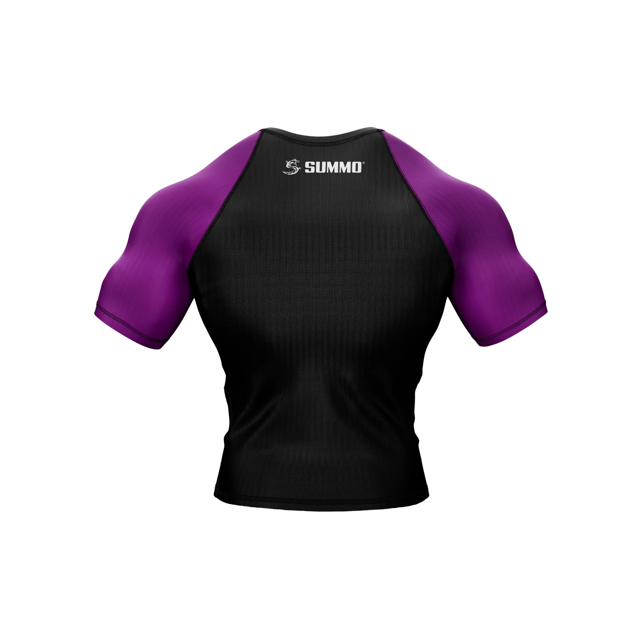 Black with Purple Sleeves Ranked Rashguard - Image 6
