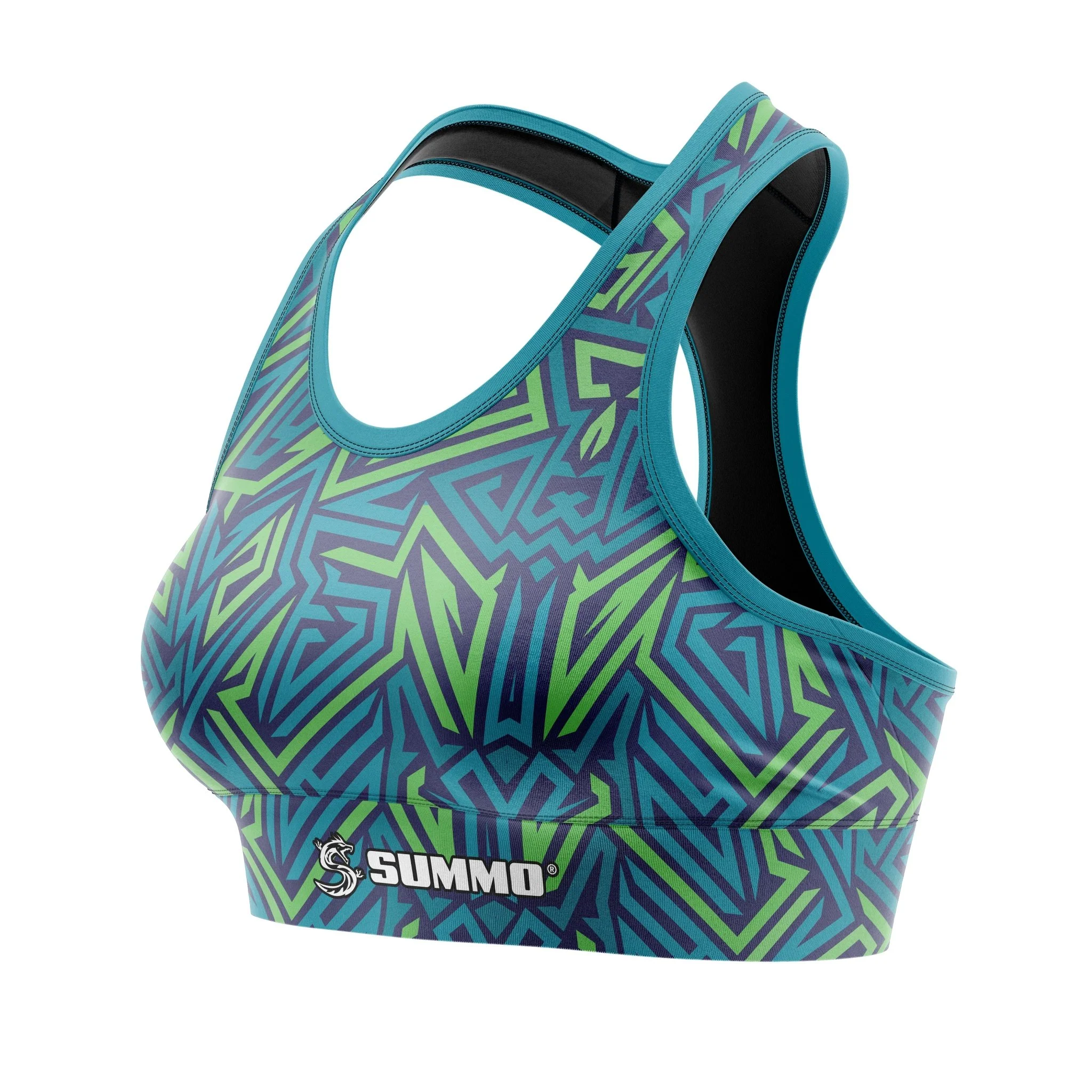 Color Maze Women Sports Bra - Image 3