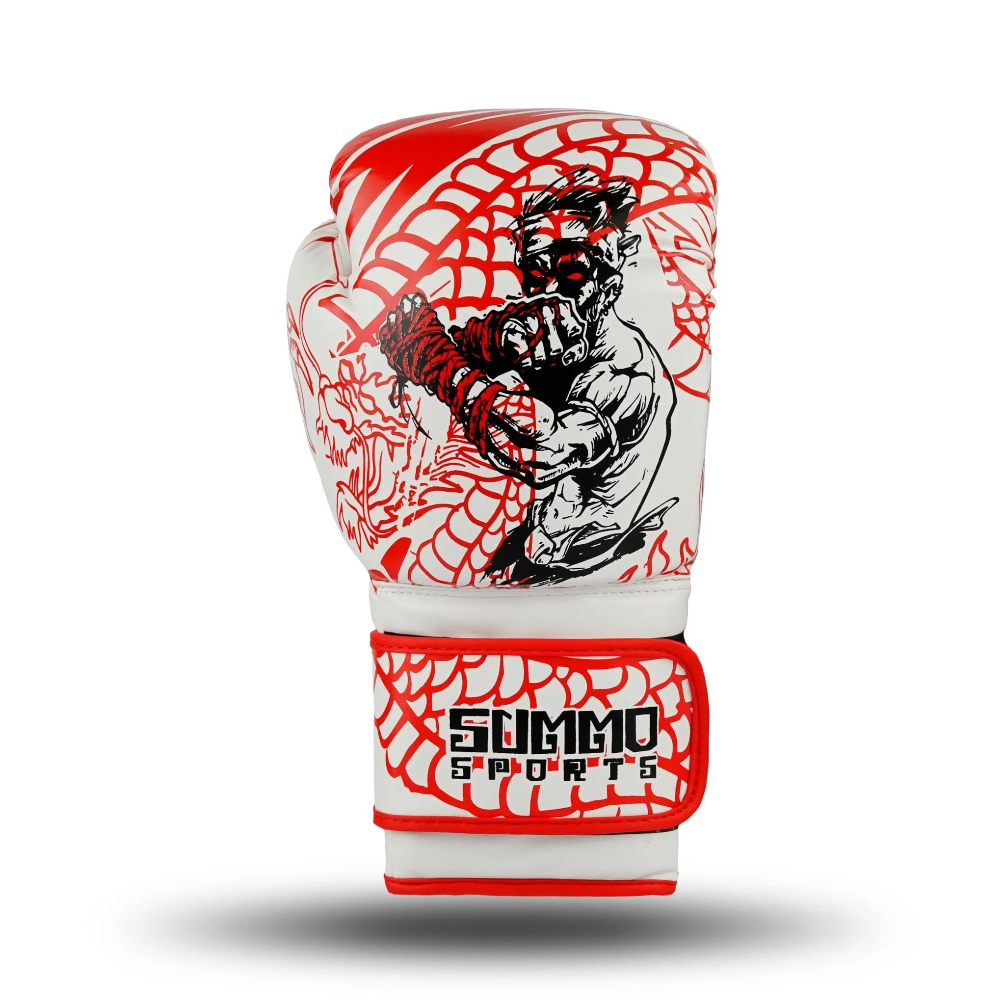 Dragon Fist PU Leather Boxing Gloves - Image 3