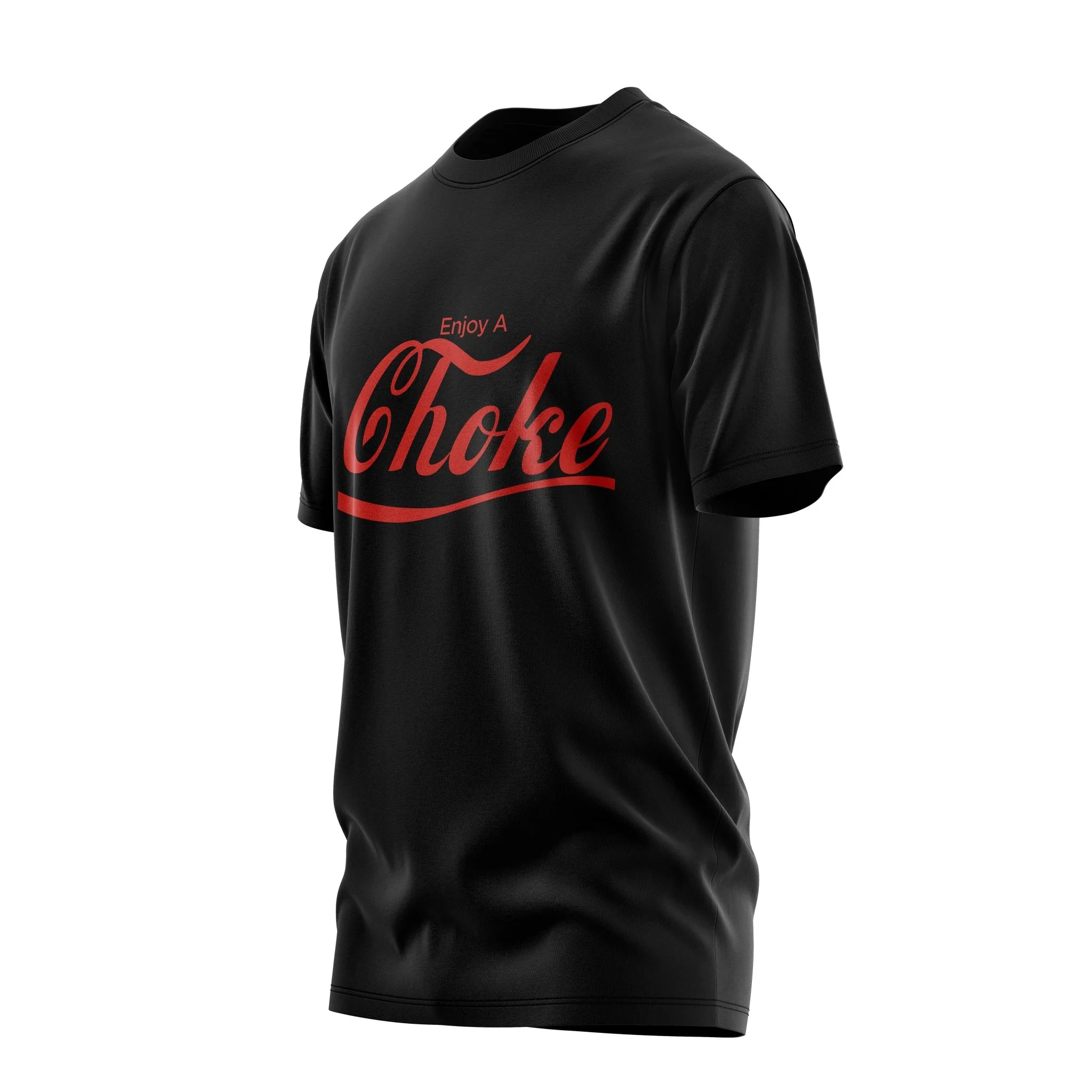 Enjoy The Choke Combat Cotton Tee for Men/Women - Image 5