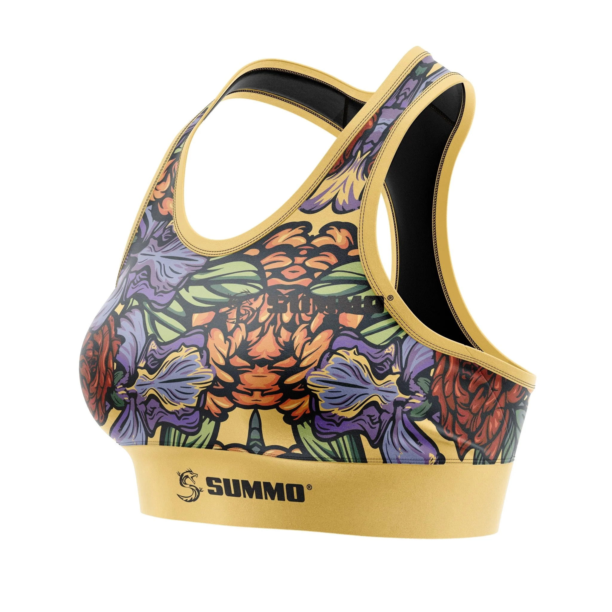 Floral Women Sports Bra - Image 4