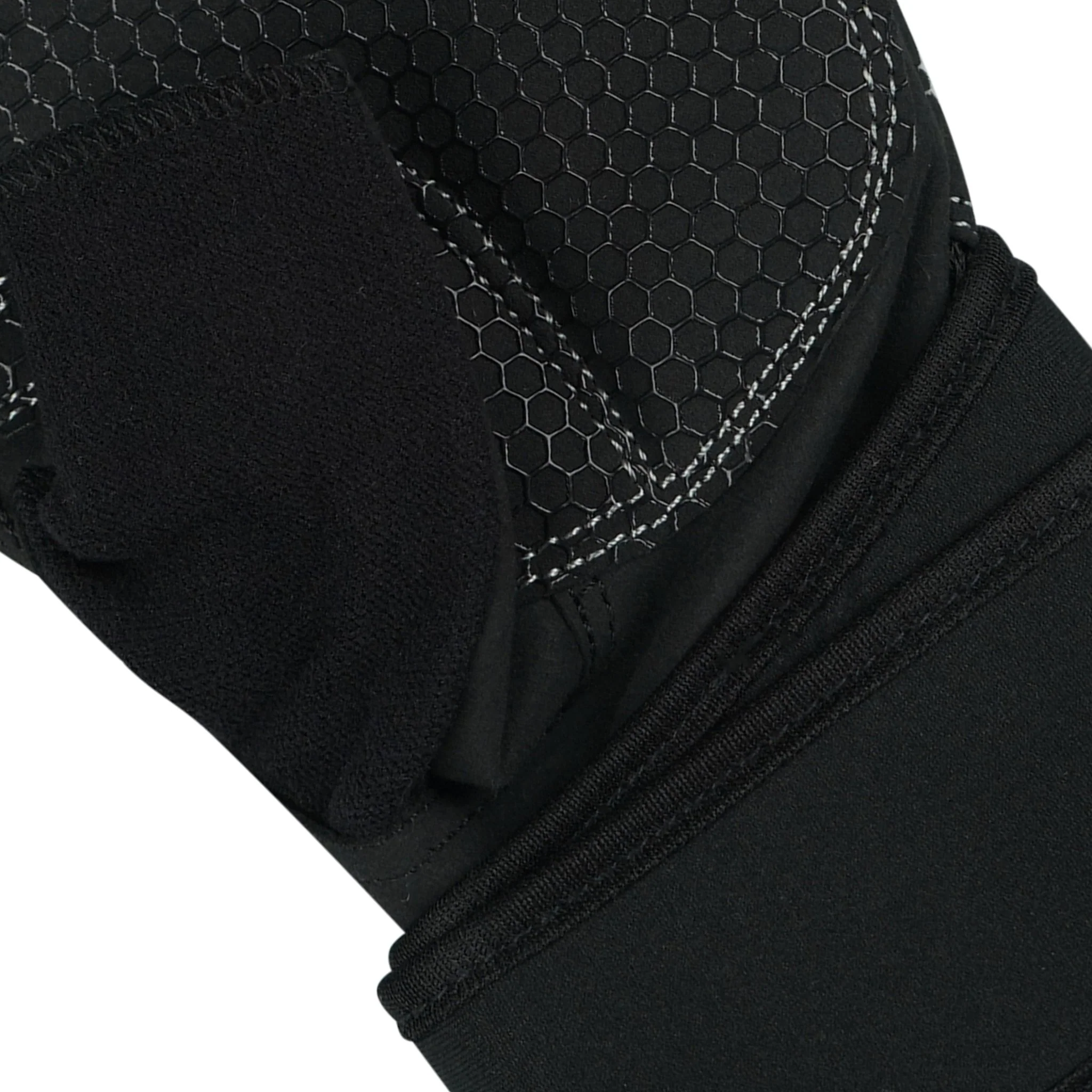 Hex-Grip Vented Black Weightlifting Gloves - Image 9