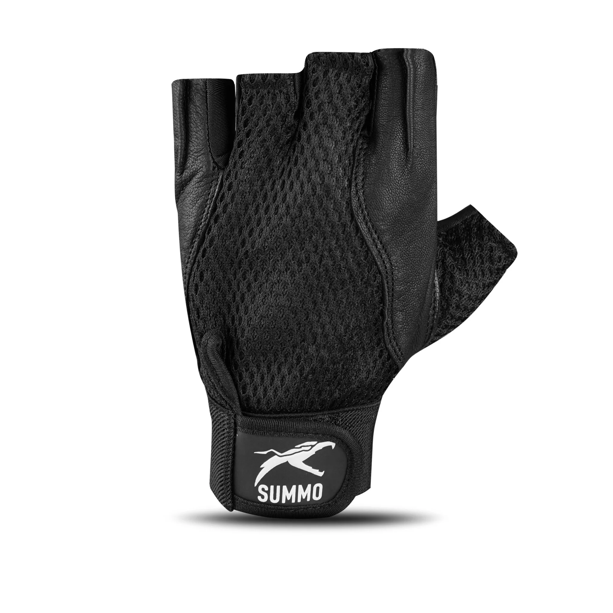 Maximus Black Weightlifting Gym Gloves - Image 4