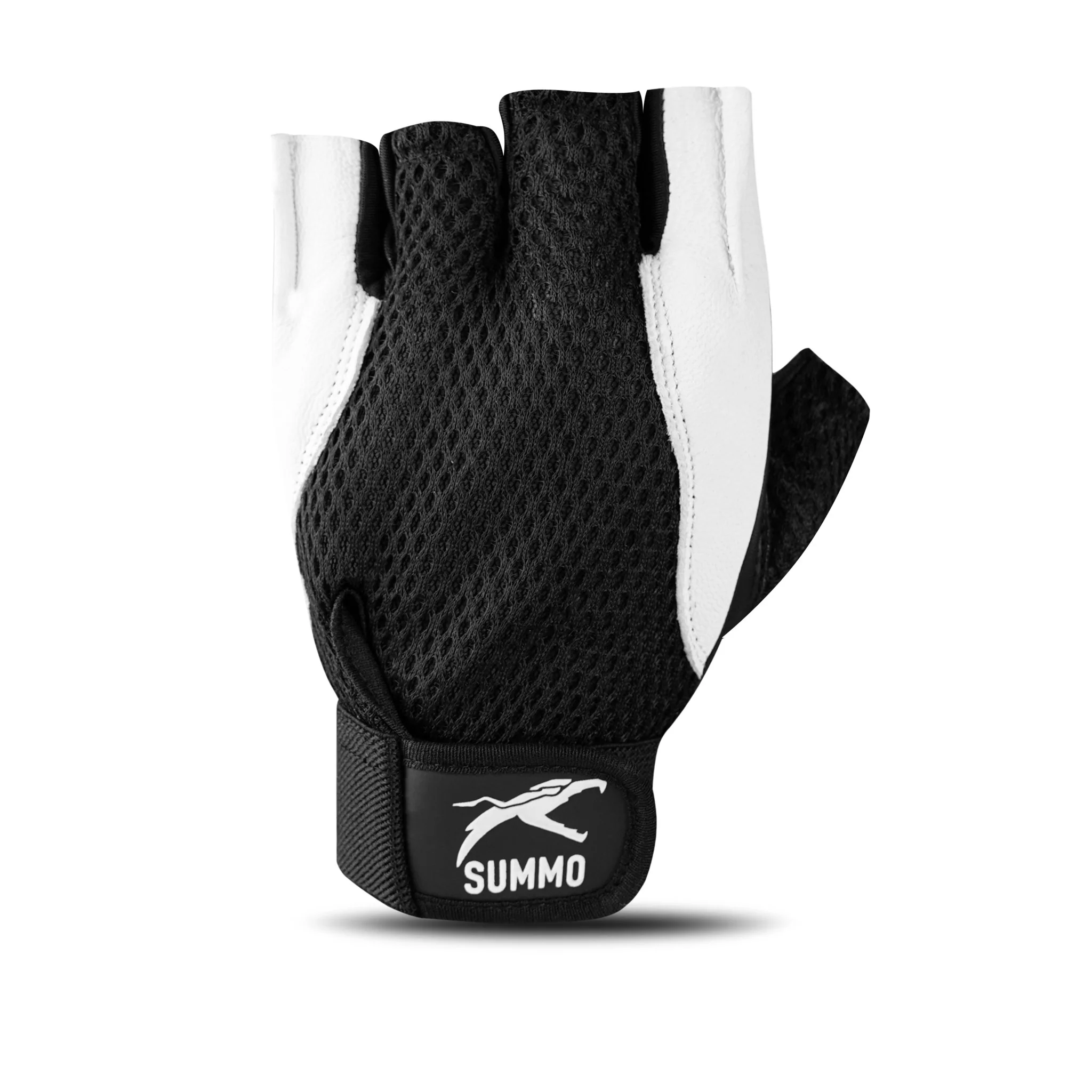 Maximus White Weightlifting Gym Gloves - Image 4