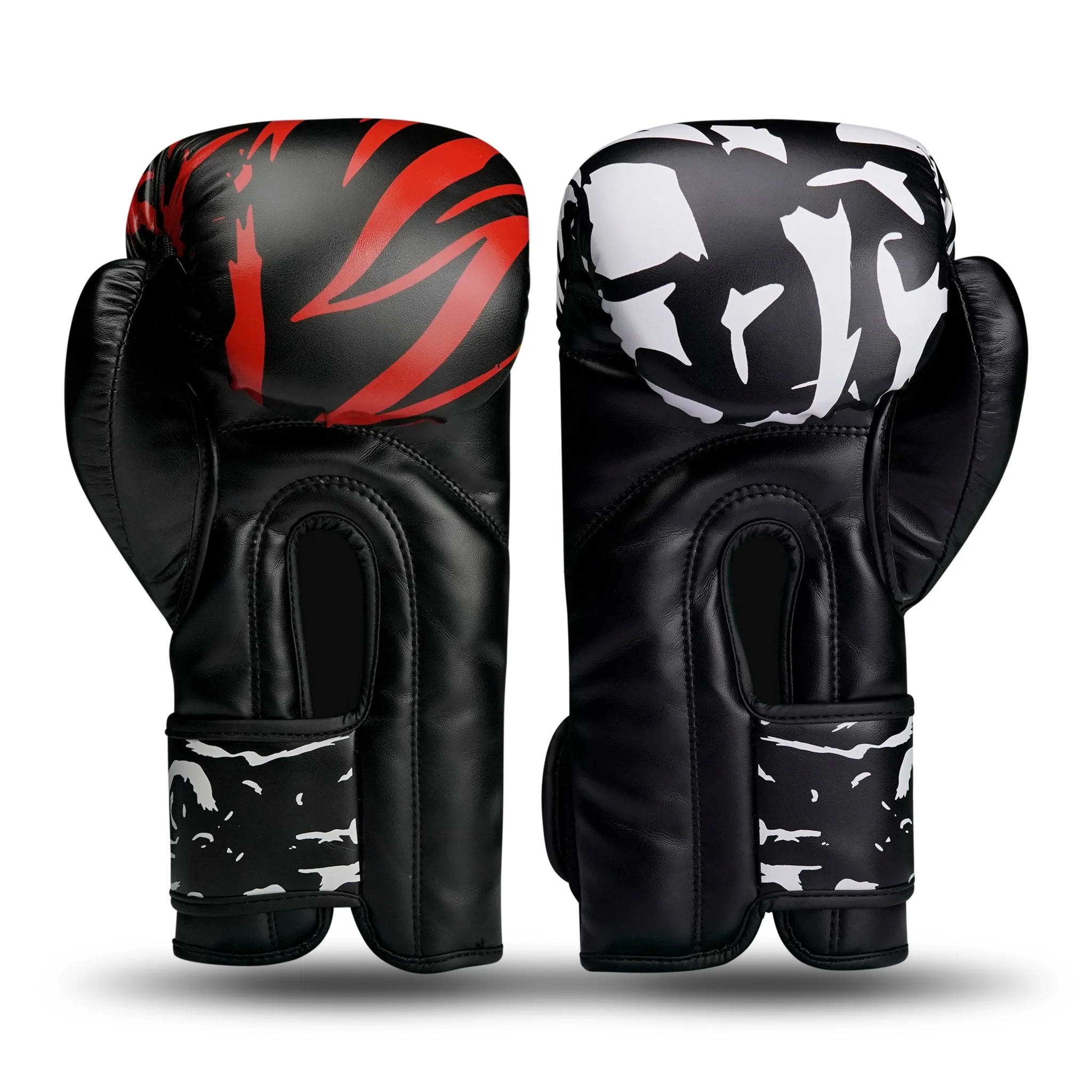 Nine-Tail Striker PU Leather Boxing Gloves - Image 3