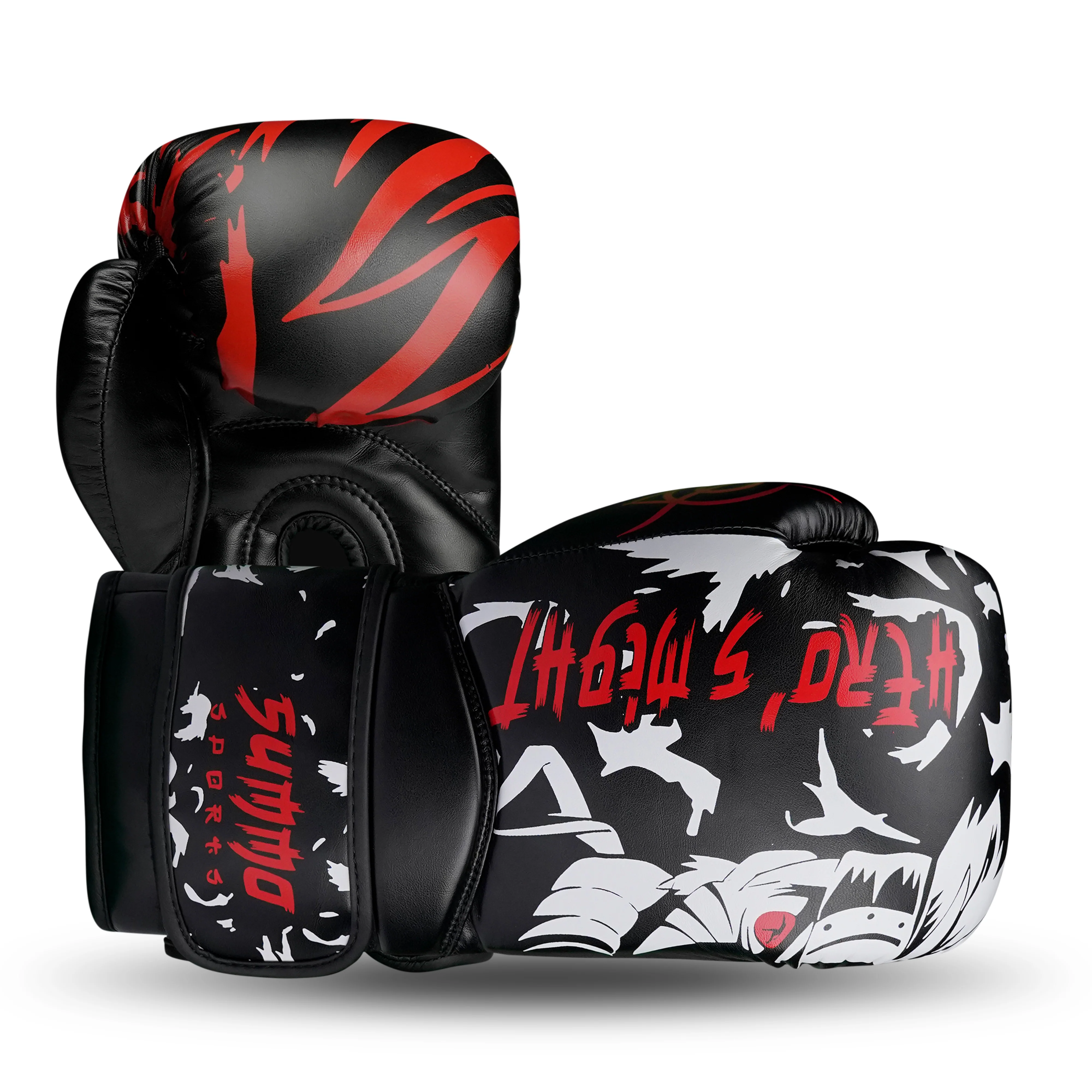 Nine-Tail Striker PU Leather Boxing Gloves - Image 6