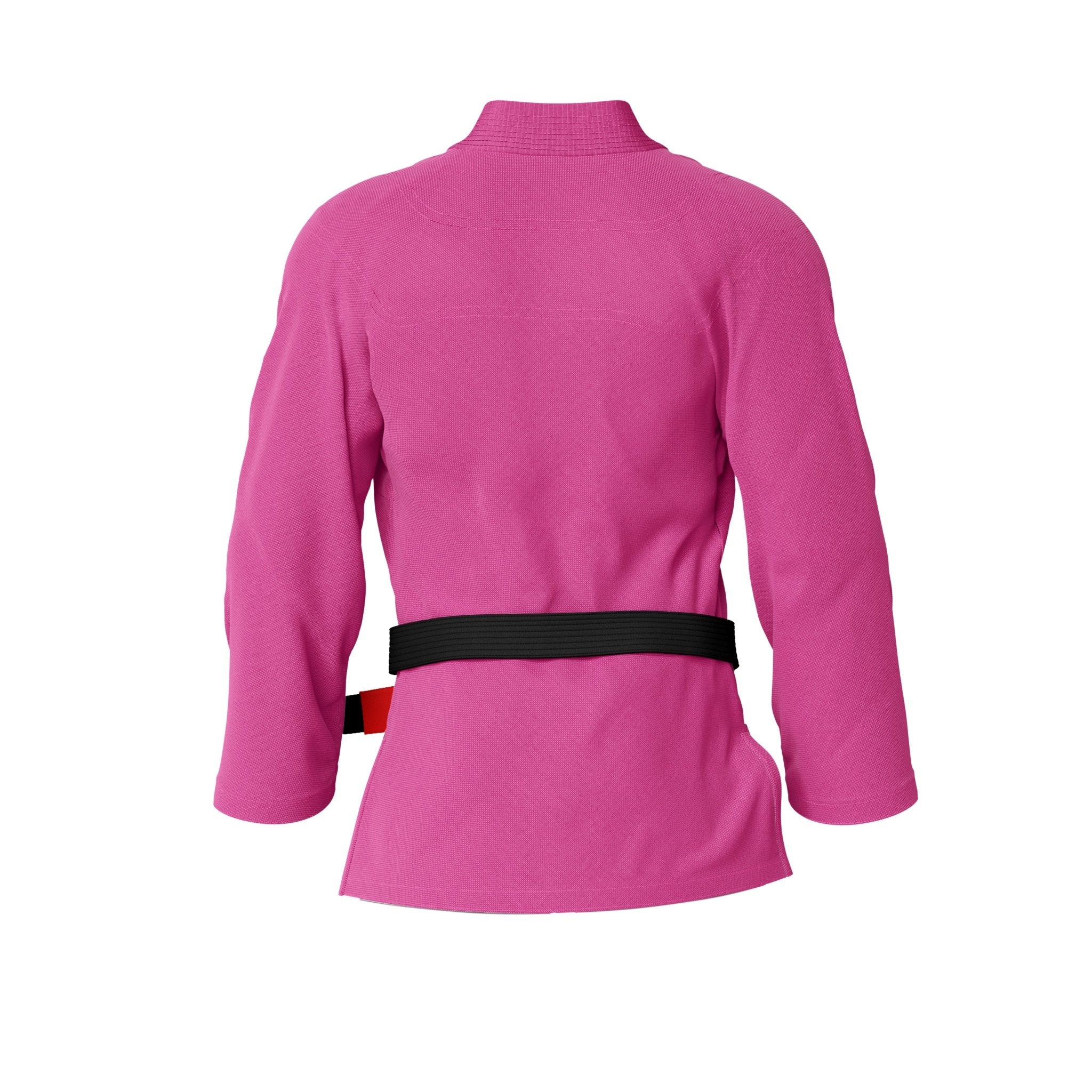 Plain Pink Brazilian Jiu Jitsu Gi Jacket - Image 3