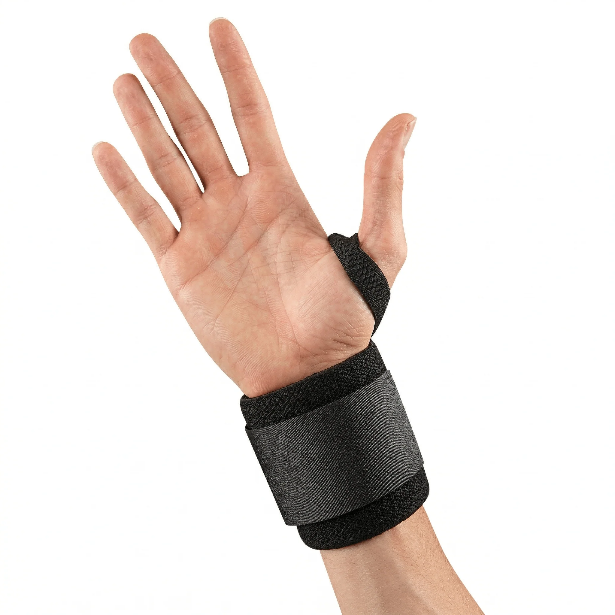Powerlifting Wrist Wraps with Thumb Loop - Image 4