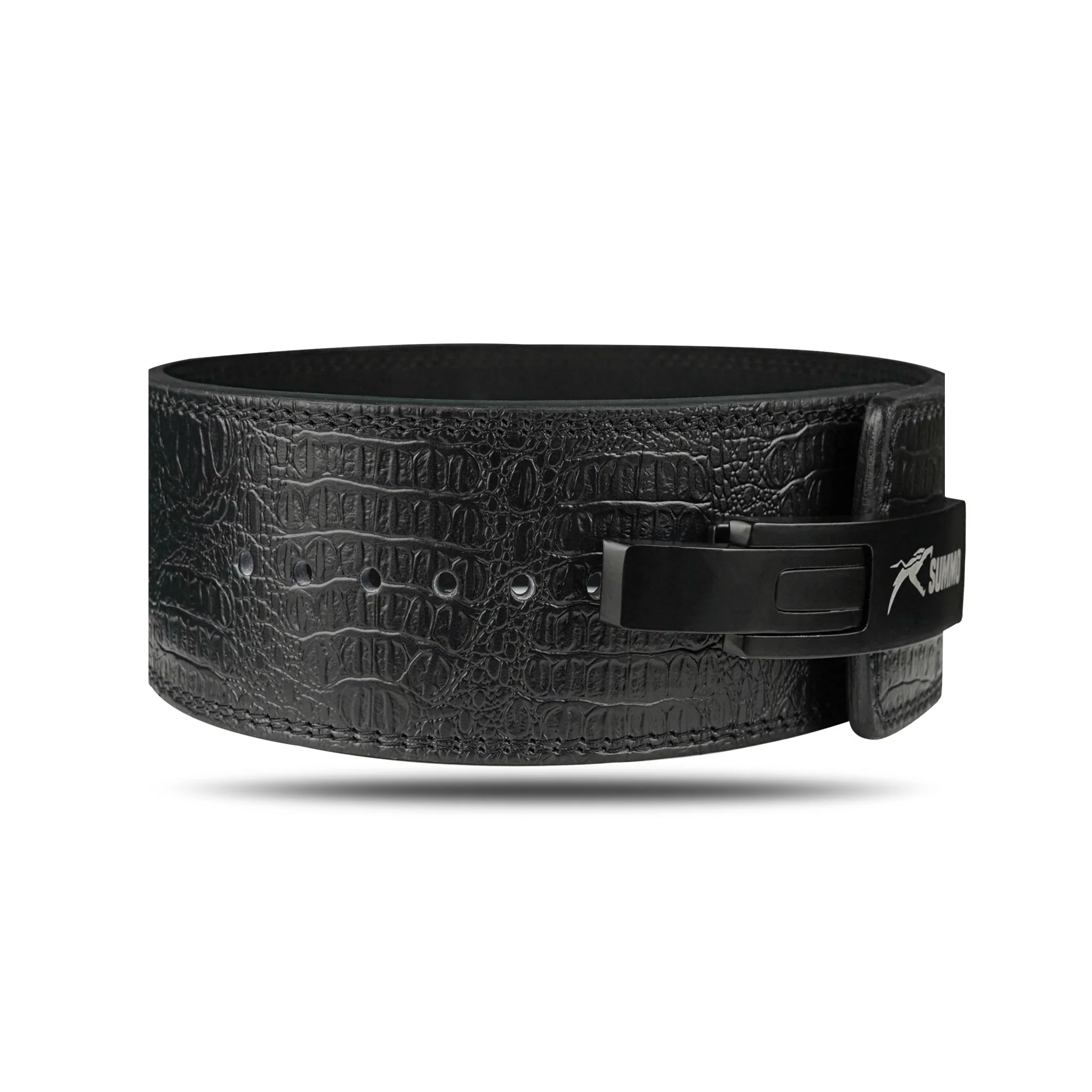 Predator Black Leather Weight Lifting Belt - Image 3