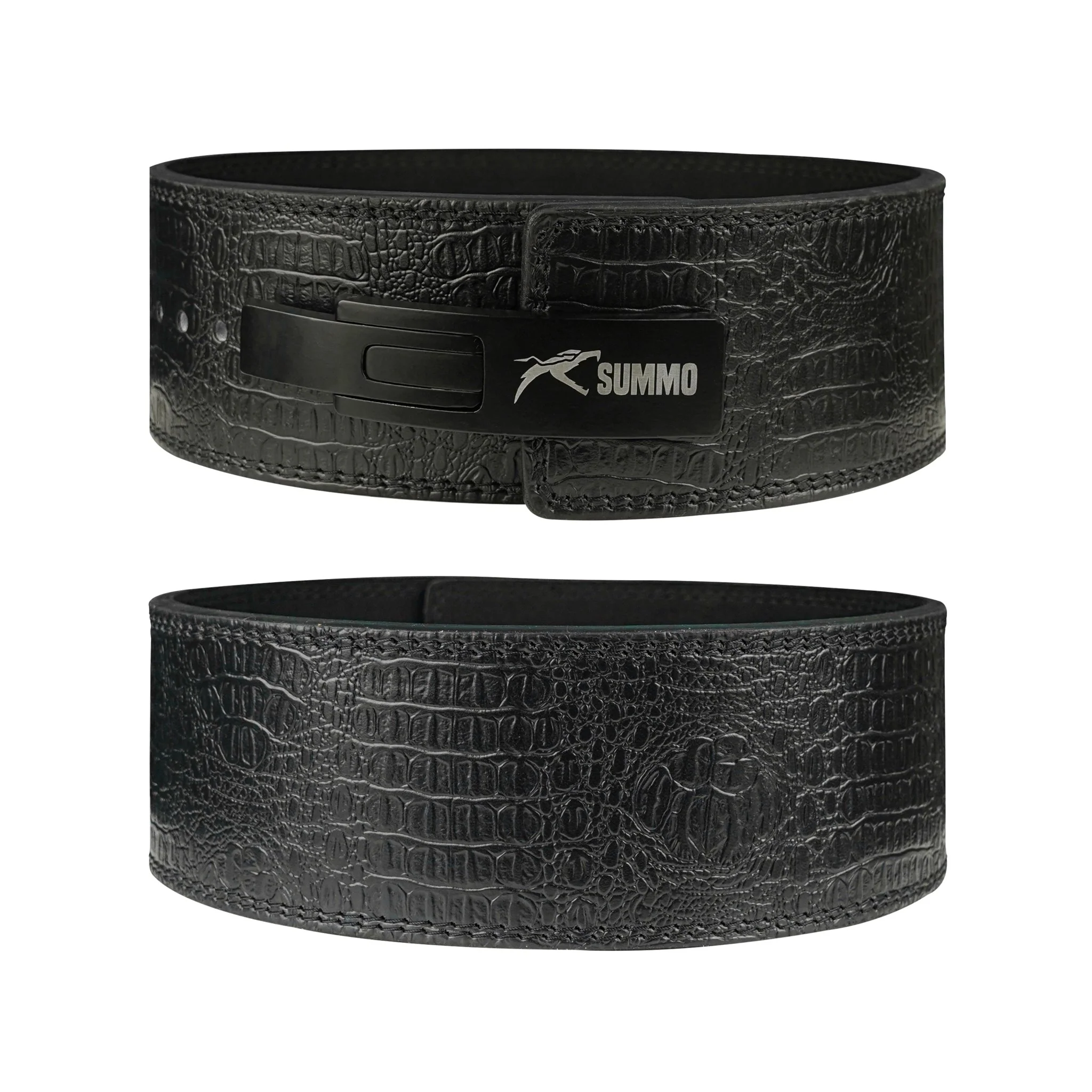 Predator Black Leather Weight Lifting Belt - Image 6