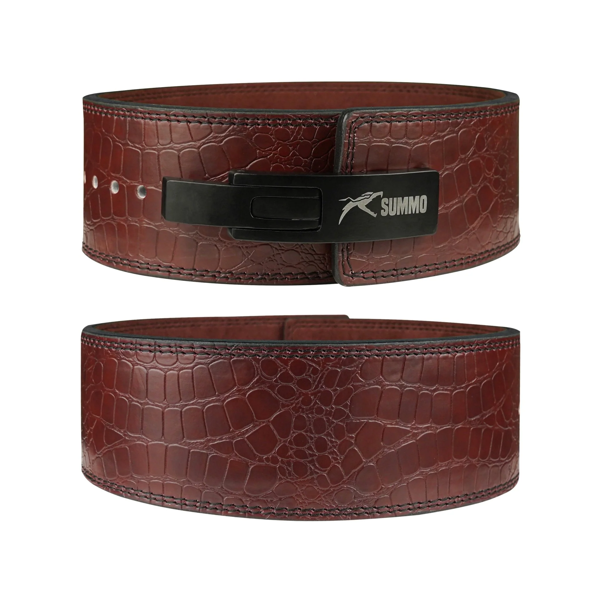 Predator Brown Leather Weight Lifting Belt - Image 6