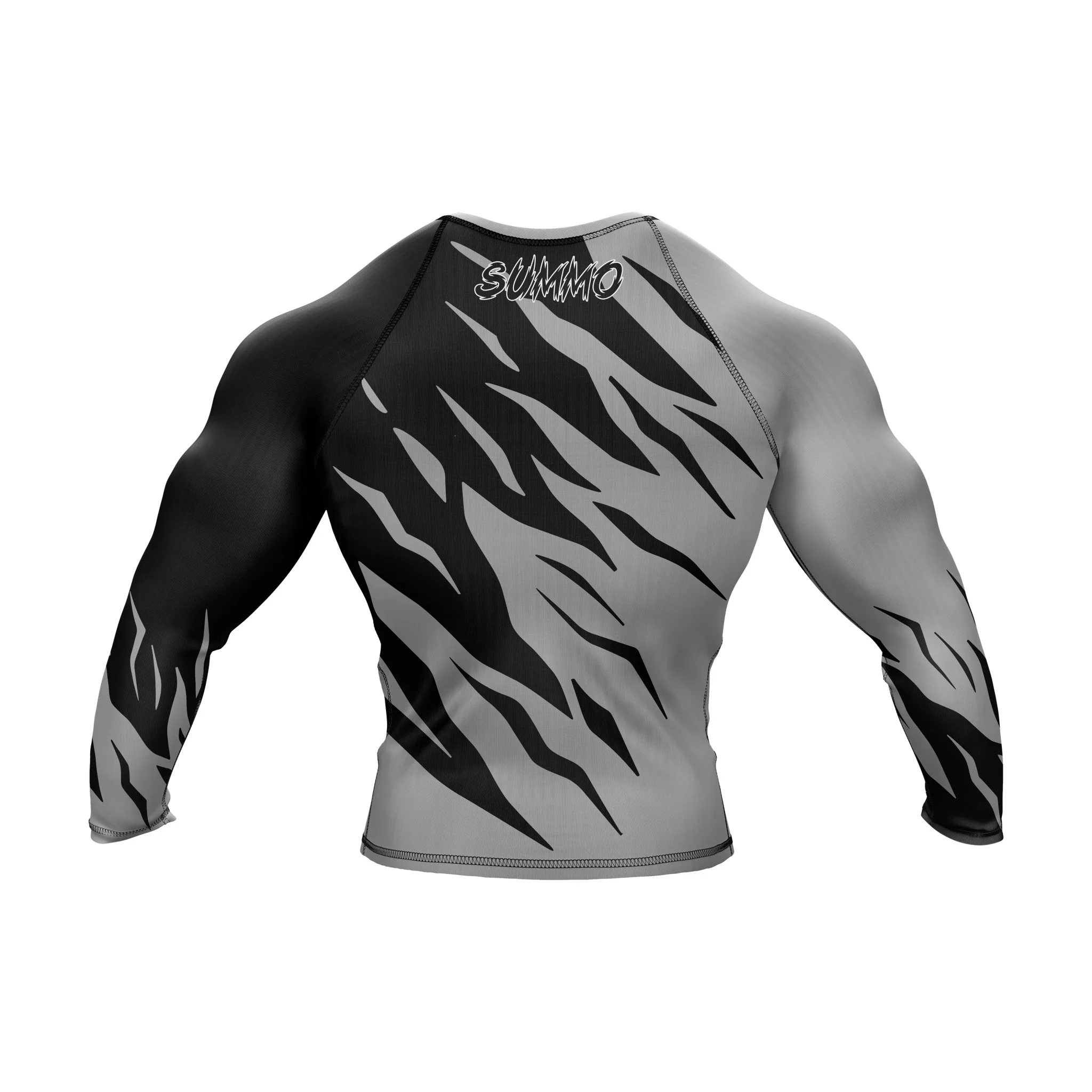 Predator Ranked Black Premium Bjj Rash Guard For Men/Women - Image 3
