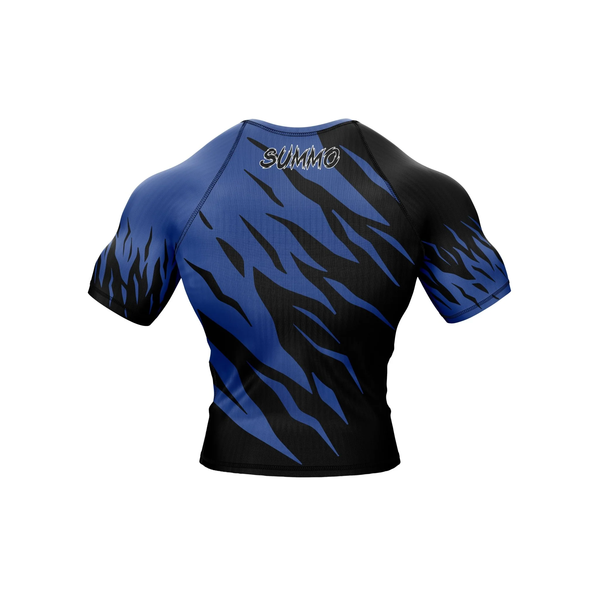 Predator Ranked Blue Premium Bjj Rash Guard For Men/Women - Image 6