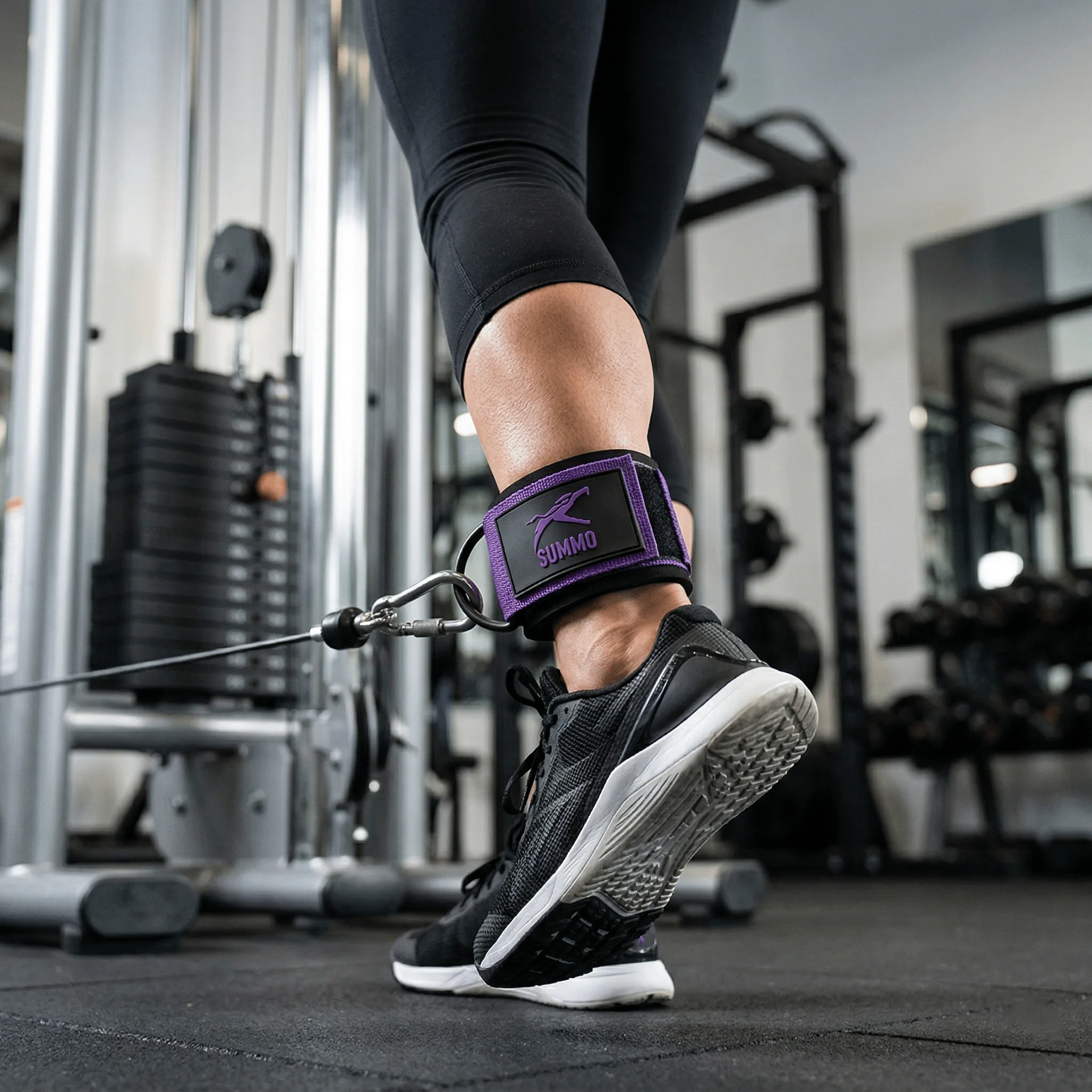 Pro Ankle Cuff for Cable Machine Leg & Glute Workouts - Image 19