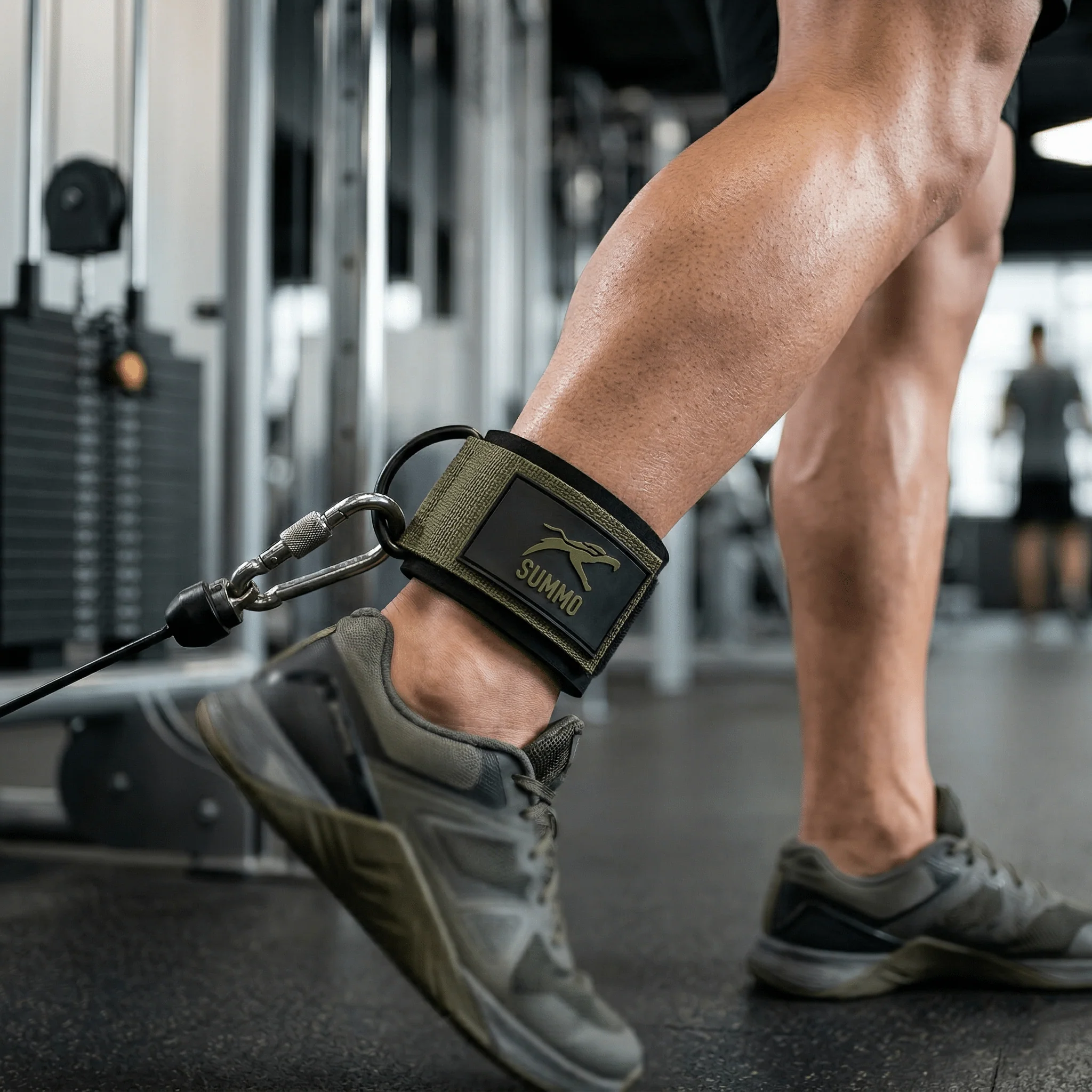 Pro Ankle Cuff for Cable Machine Leg & Glute Workouts - Image 8