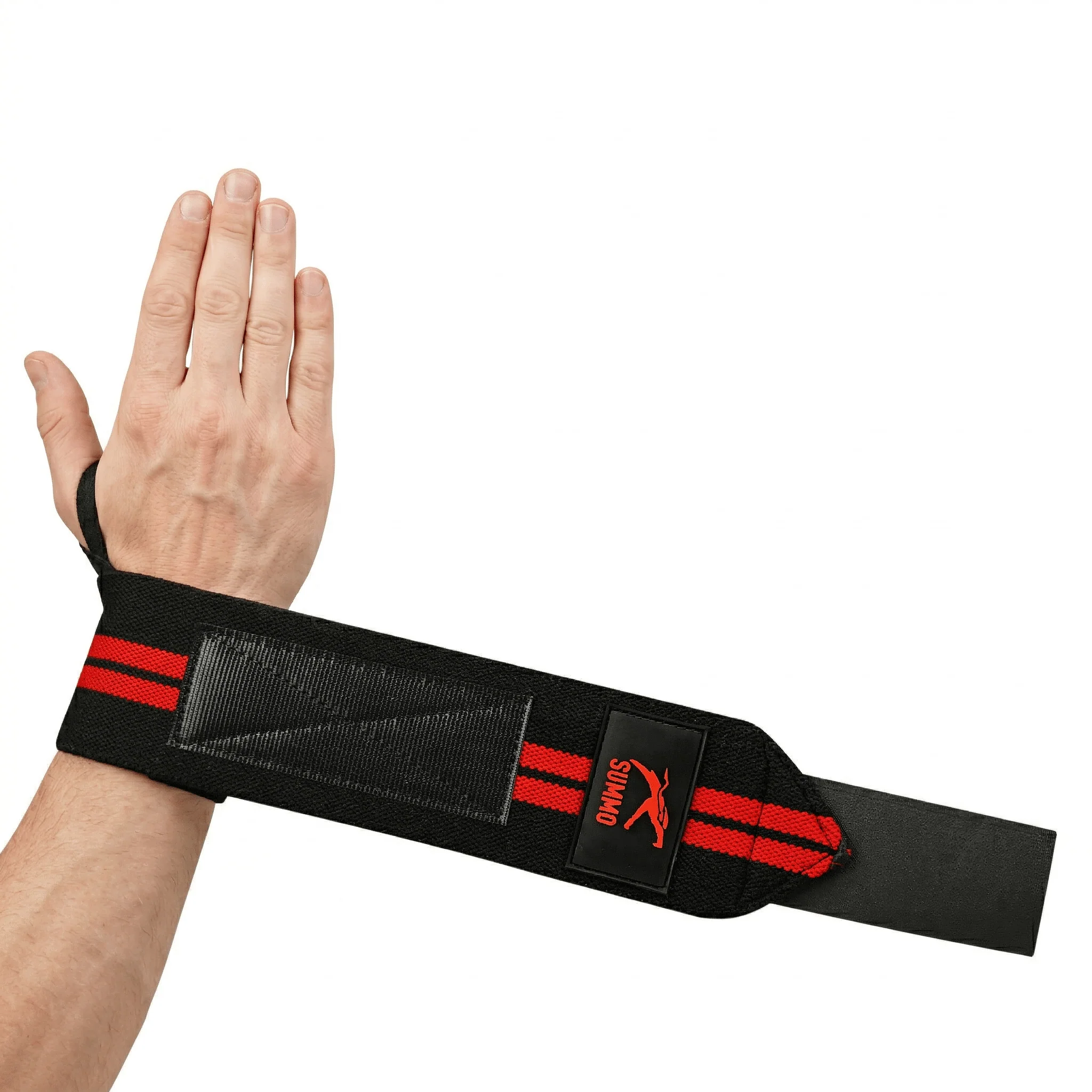 Pro Powerlifting Wrist Wraps with Thumb Loop - Image 10