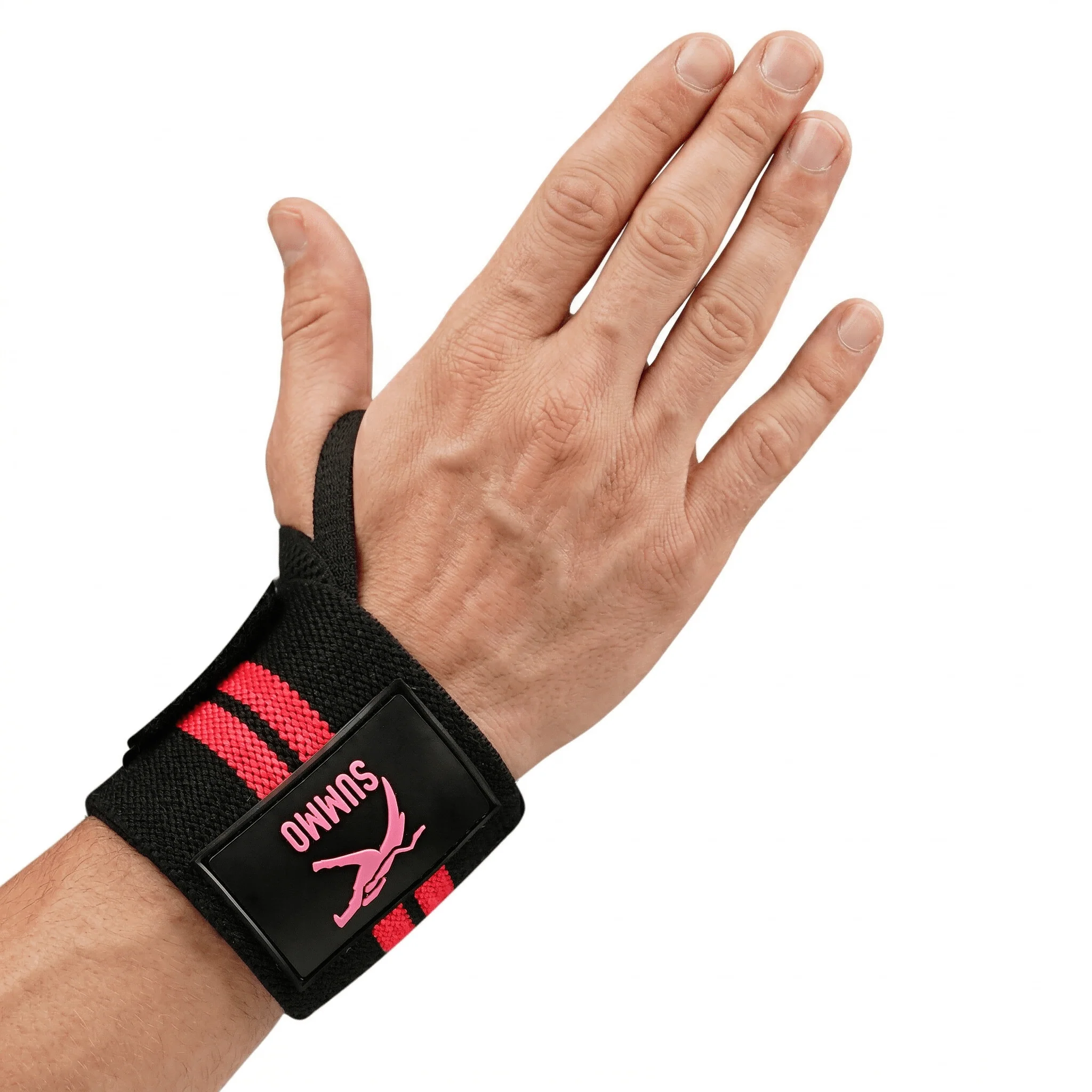 Pro Powerlifting Wrist Wraps with Thumb Loop - Image 13
