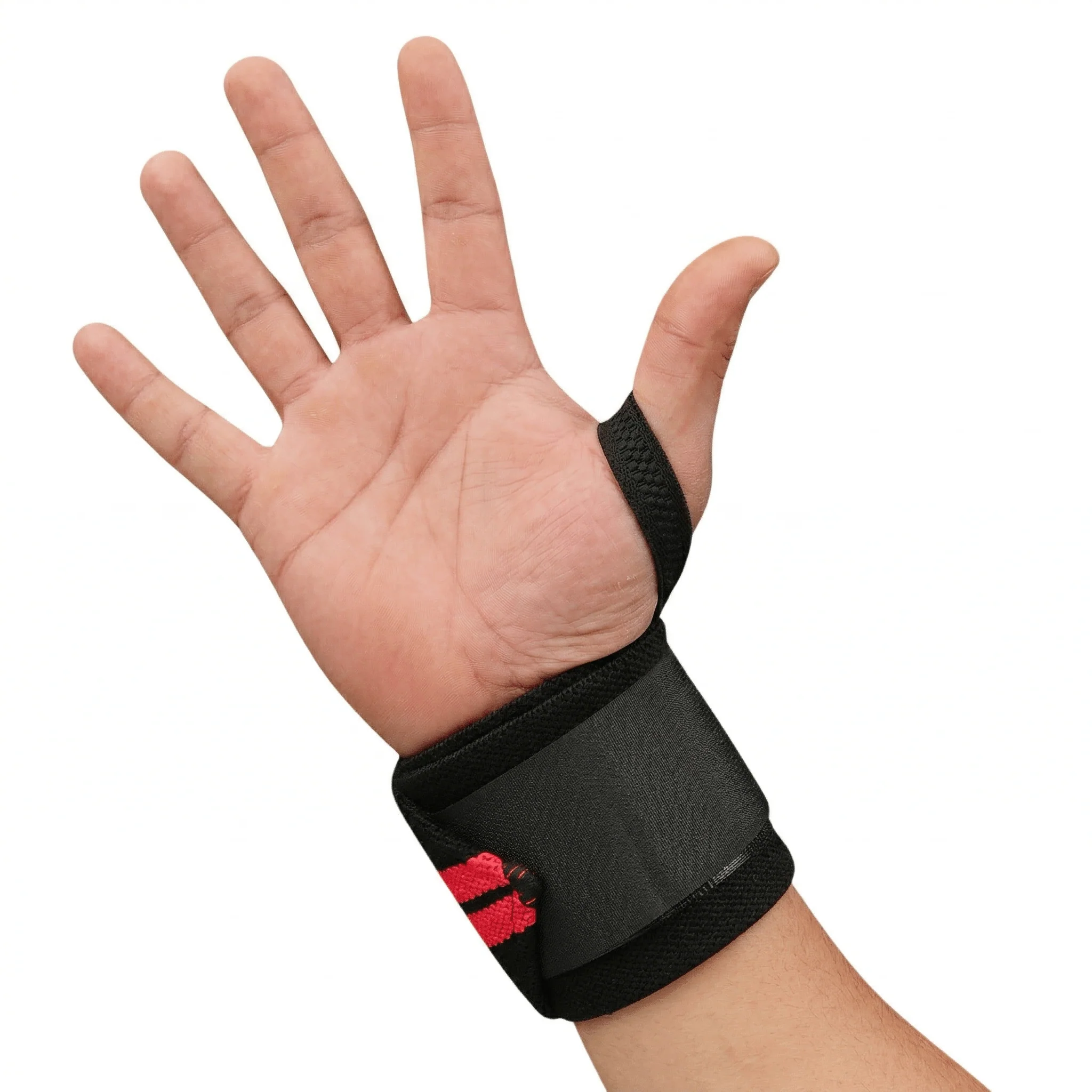Pro Powerlifting Wrist Wraps with Thumb Loop - Image 15