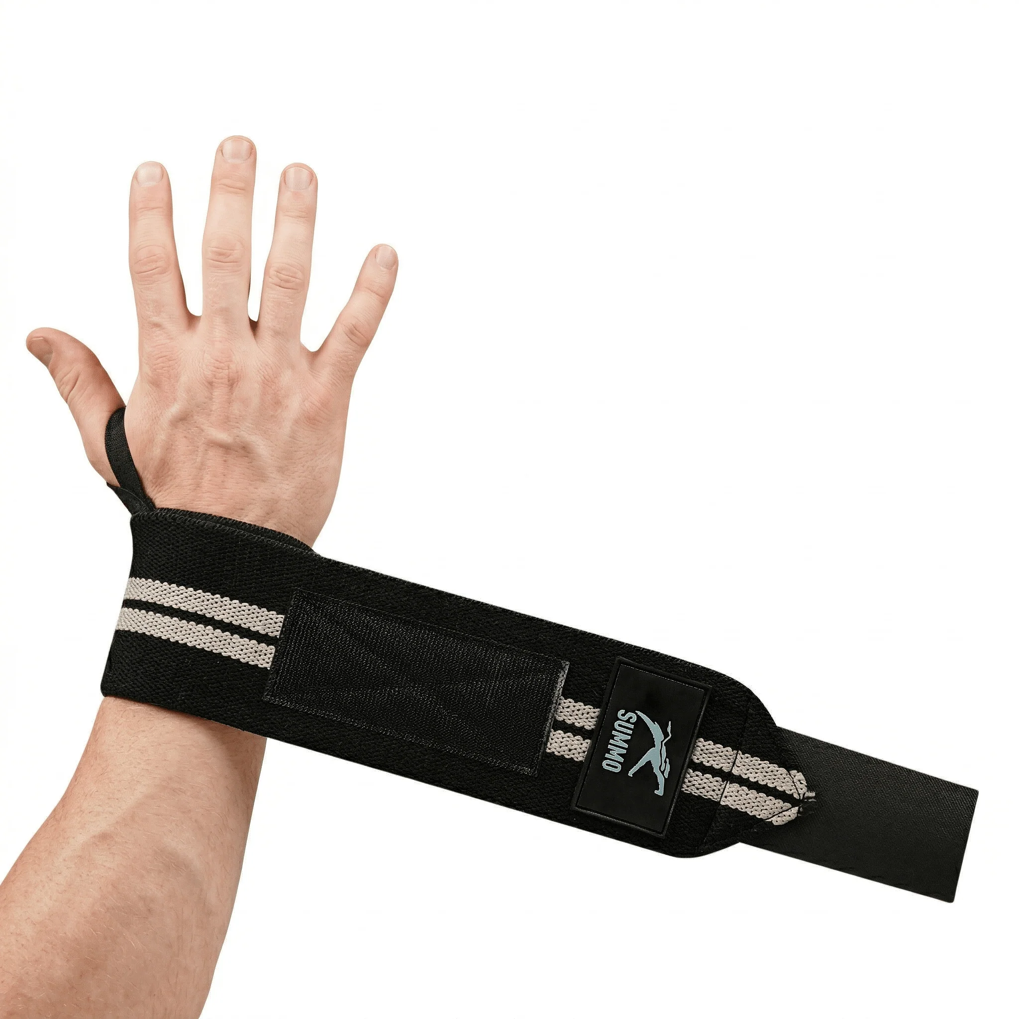 Pro Powerlifting Wrist Wraps with Thumb Loop - Image 22