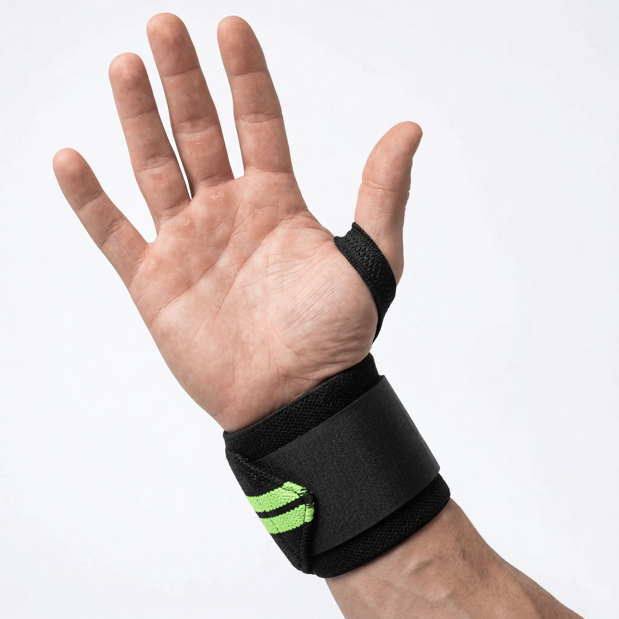 Pro Powerlifting Wrist Wraps with Thumb Loop - Image 3