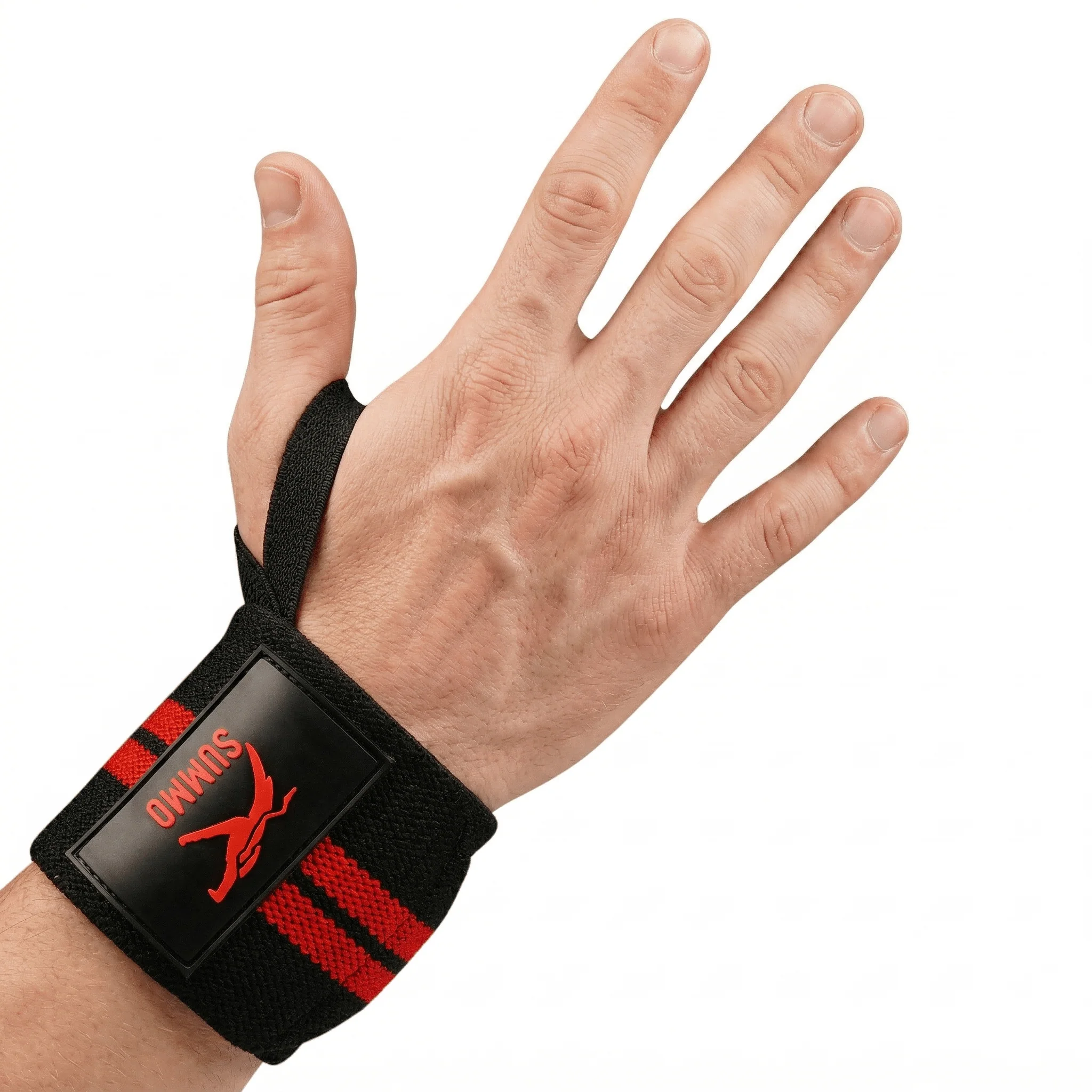 Pro Powerlifting Wrist Wraps with Thumb Loop - Image 8