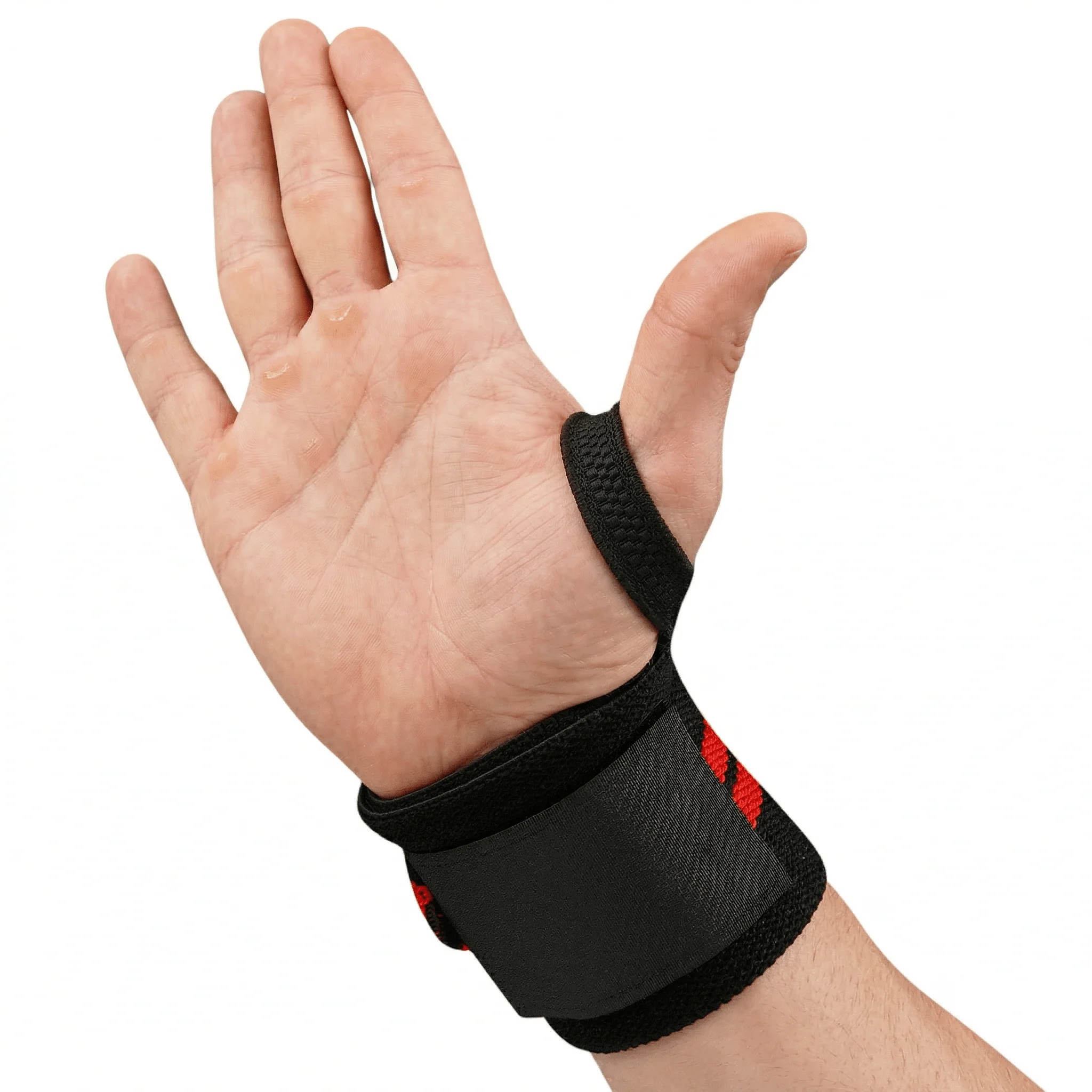 Pro Powerlifting Wrist Wraps with Thumb Loop - Image 9
