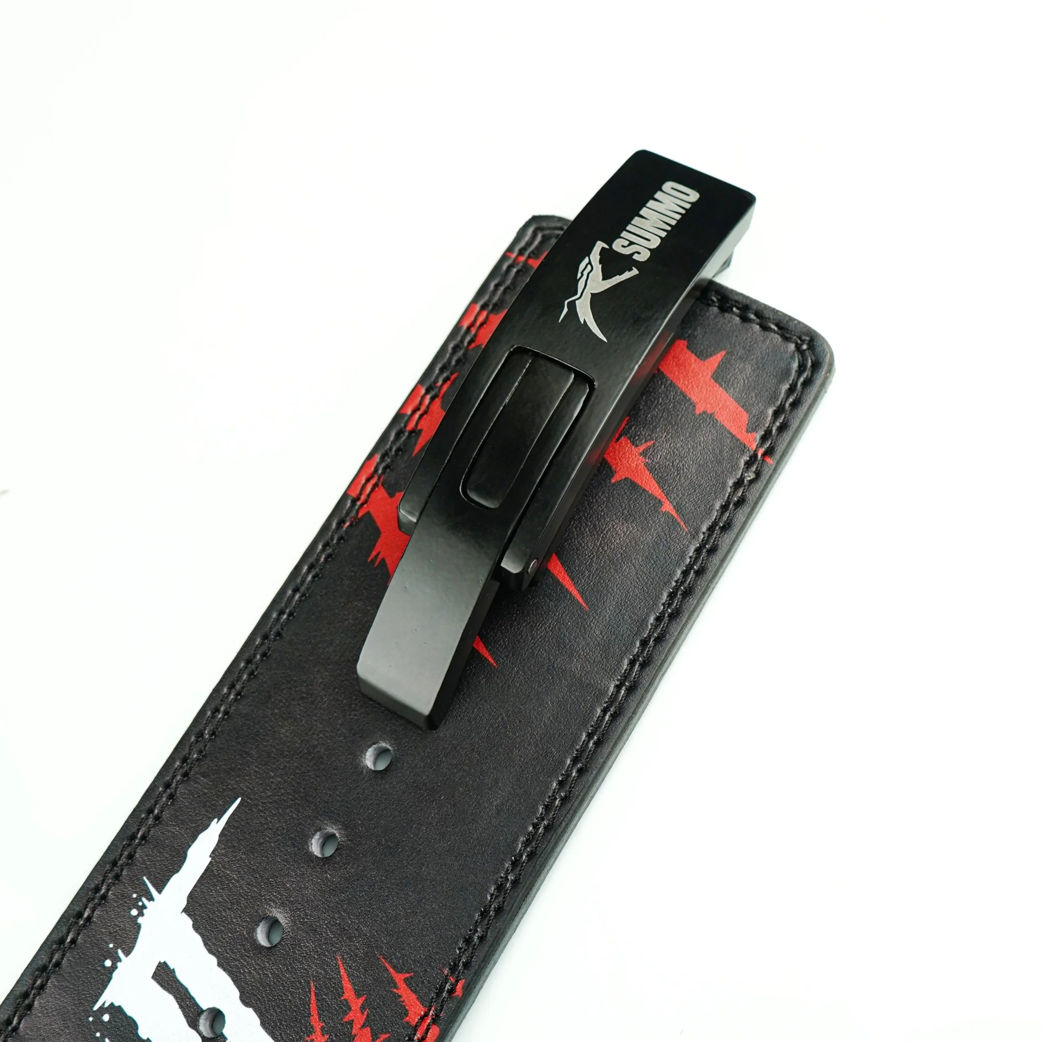 Carnage Power Leather Weight Lifting Belt - Image 4
