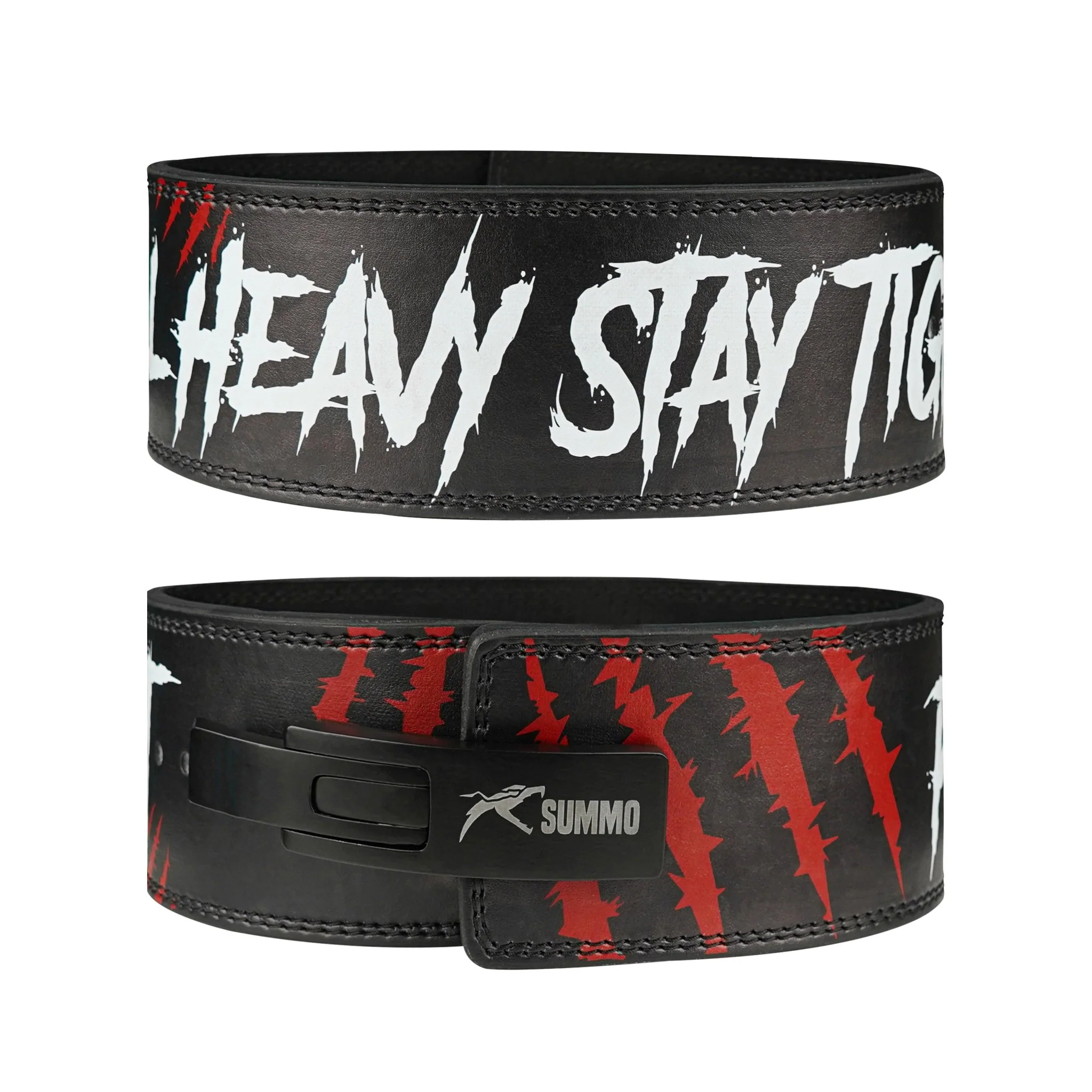 Carnage Power Leather Weight Lifting Belt - Image 6