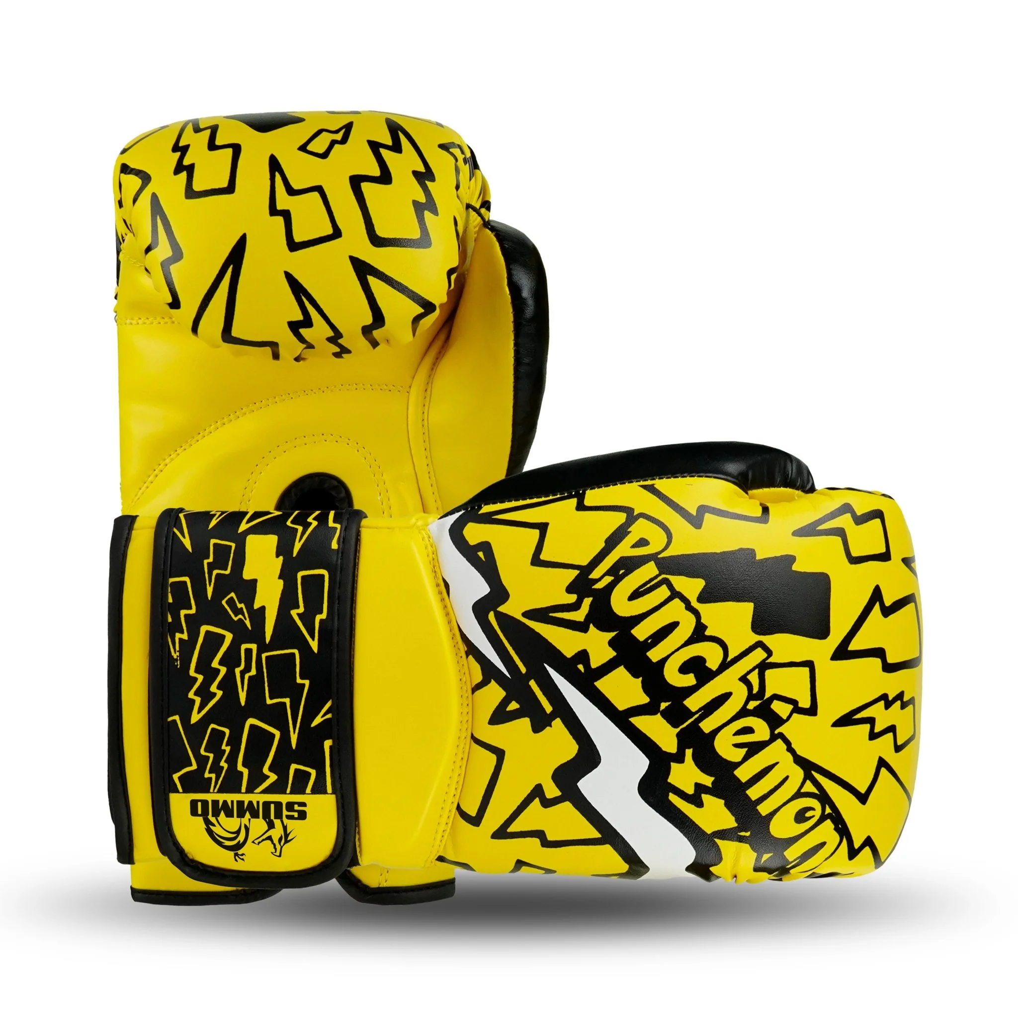 Punchemon PU Leather Boxing Gloves - Image 6