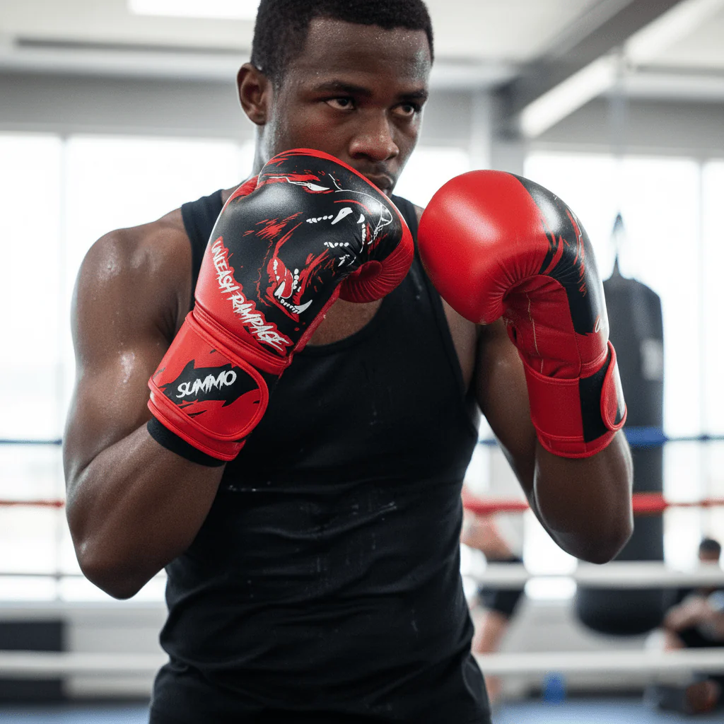 Ravager Genuine Leather Boxing Gloves - Image 6