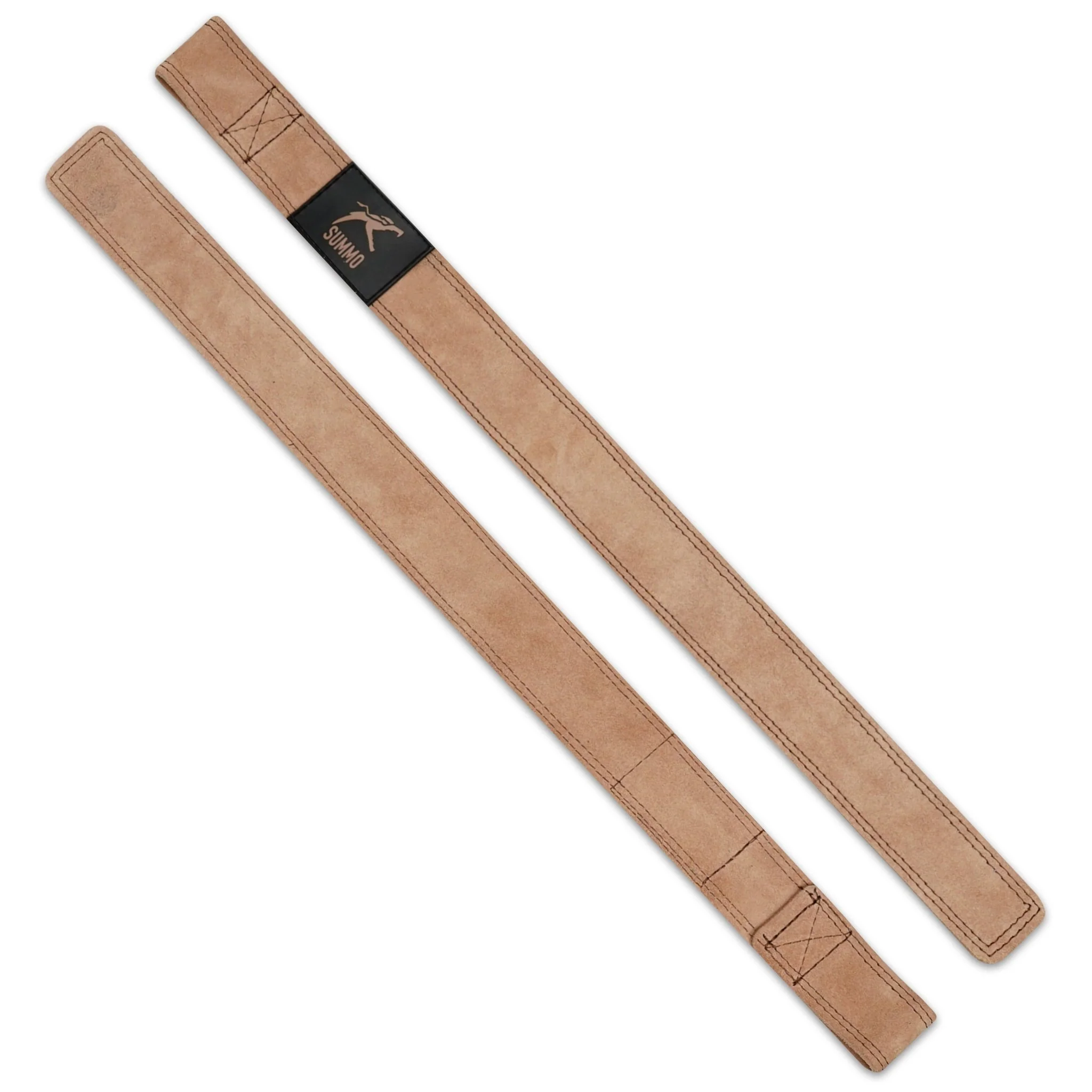 SuedeGrip Leather Weightlifting Wrist Straps - Image 3