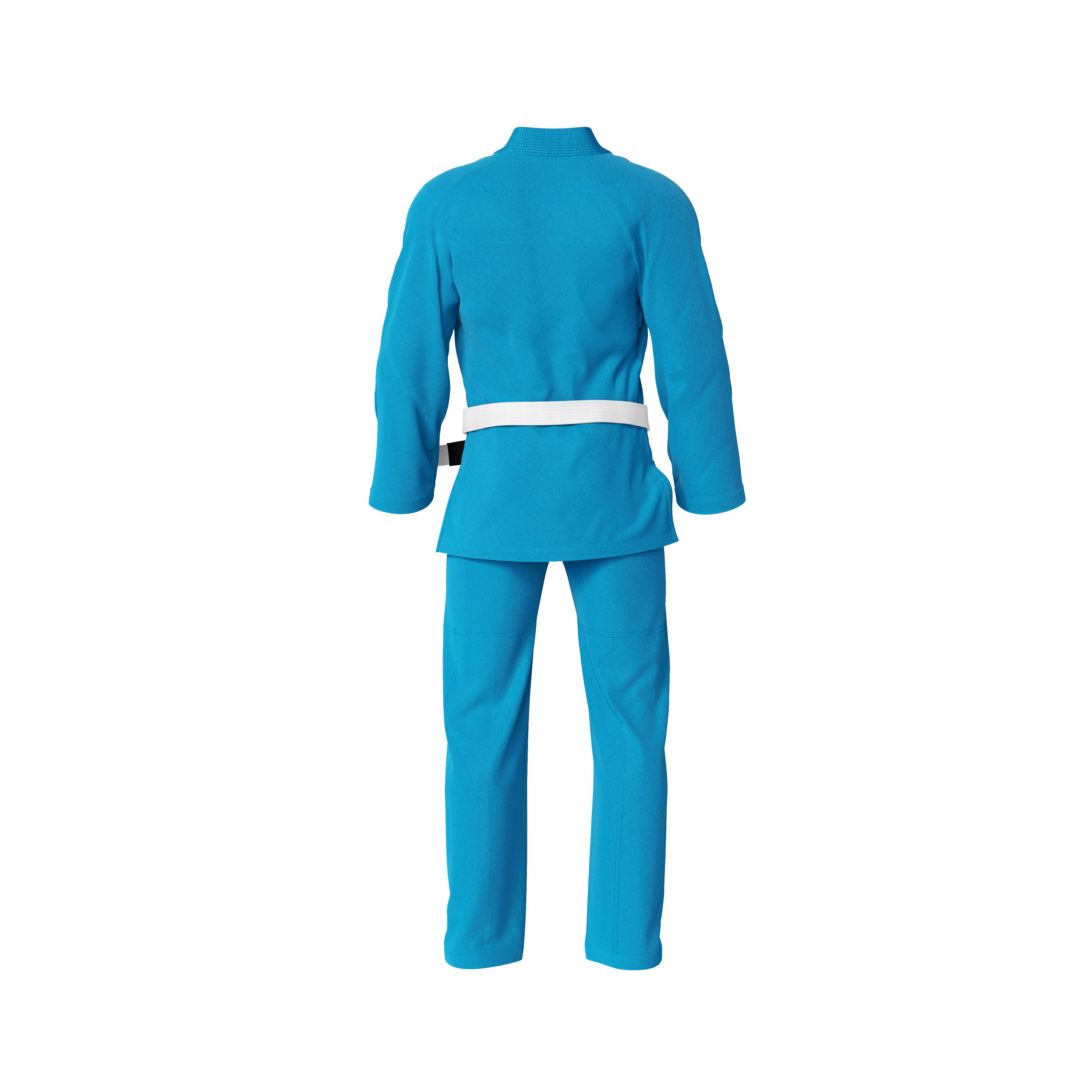 Summo Basic Sky Blue Brazilian Jiu Jitsu GI (BJJ GI) - Image 3