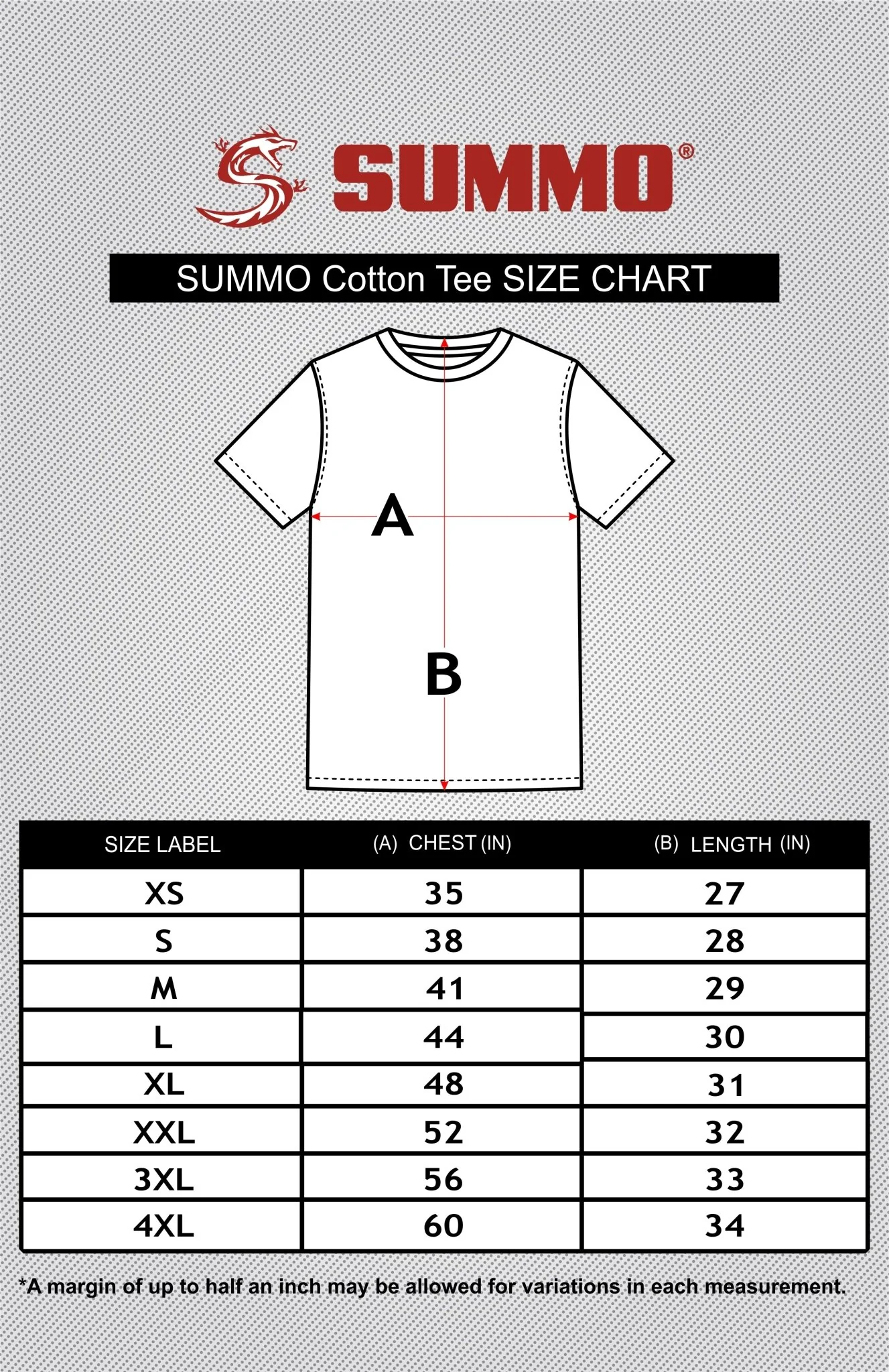 Summo Striker Combat Cotton Tee for Men/Women - Image 7