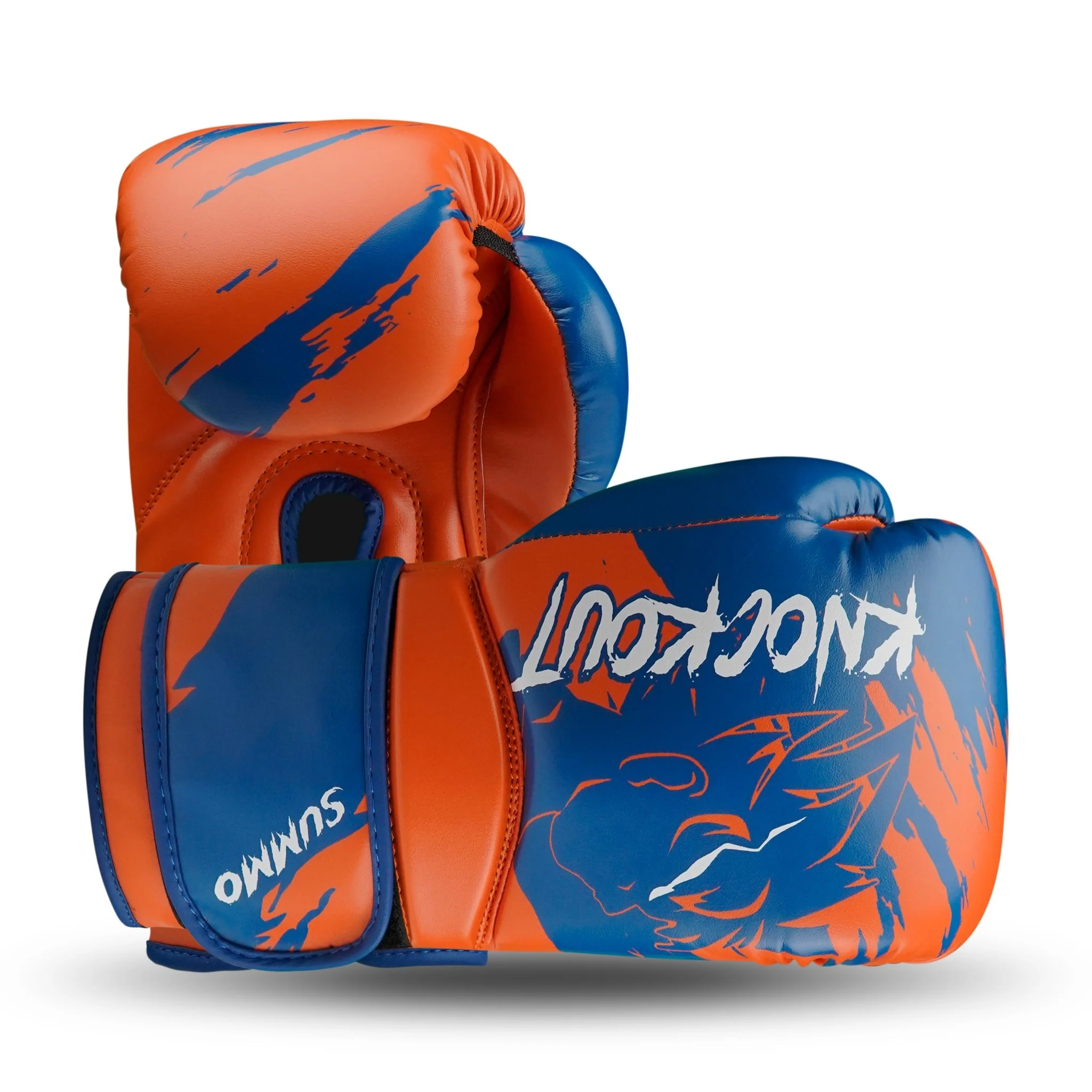 Super Saiyan Fist PU Leather Boxing Gloves - Image 5
