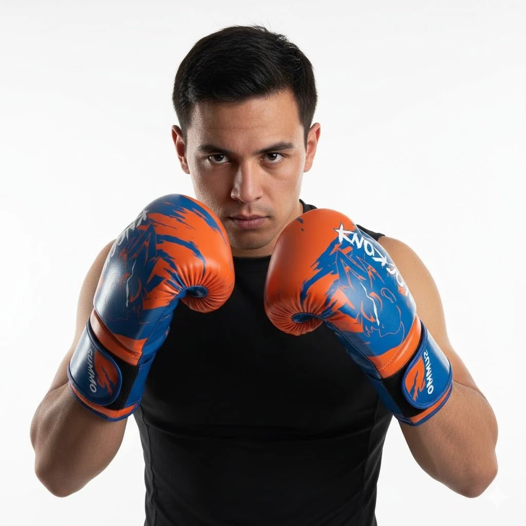 Super Saiyan Fist PU Leather Boxing Gloves - Image 8