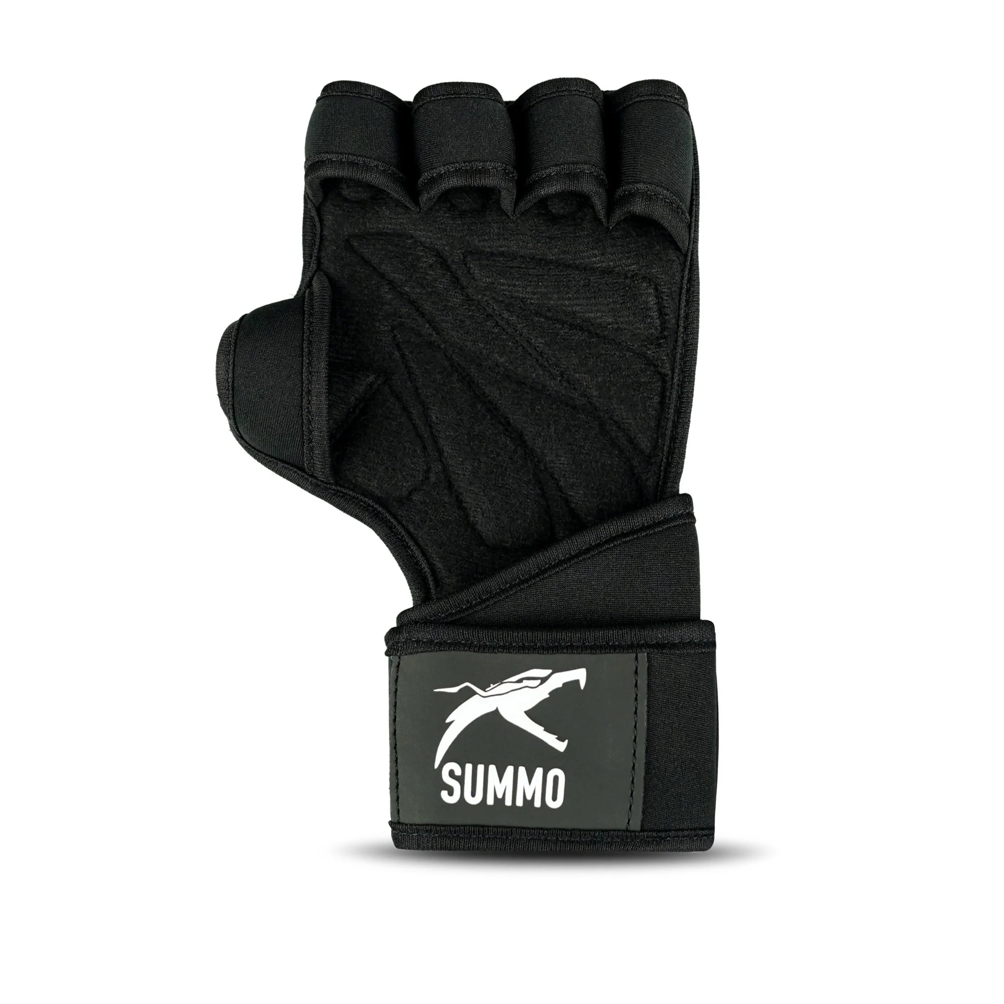Textured Stealth Weightlifting Grips - Image 6
